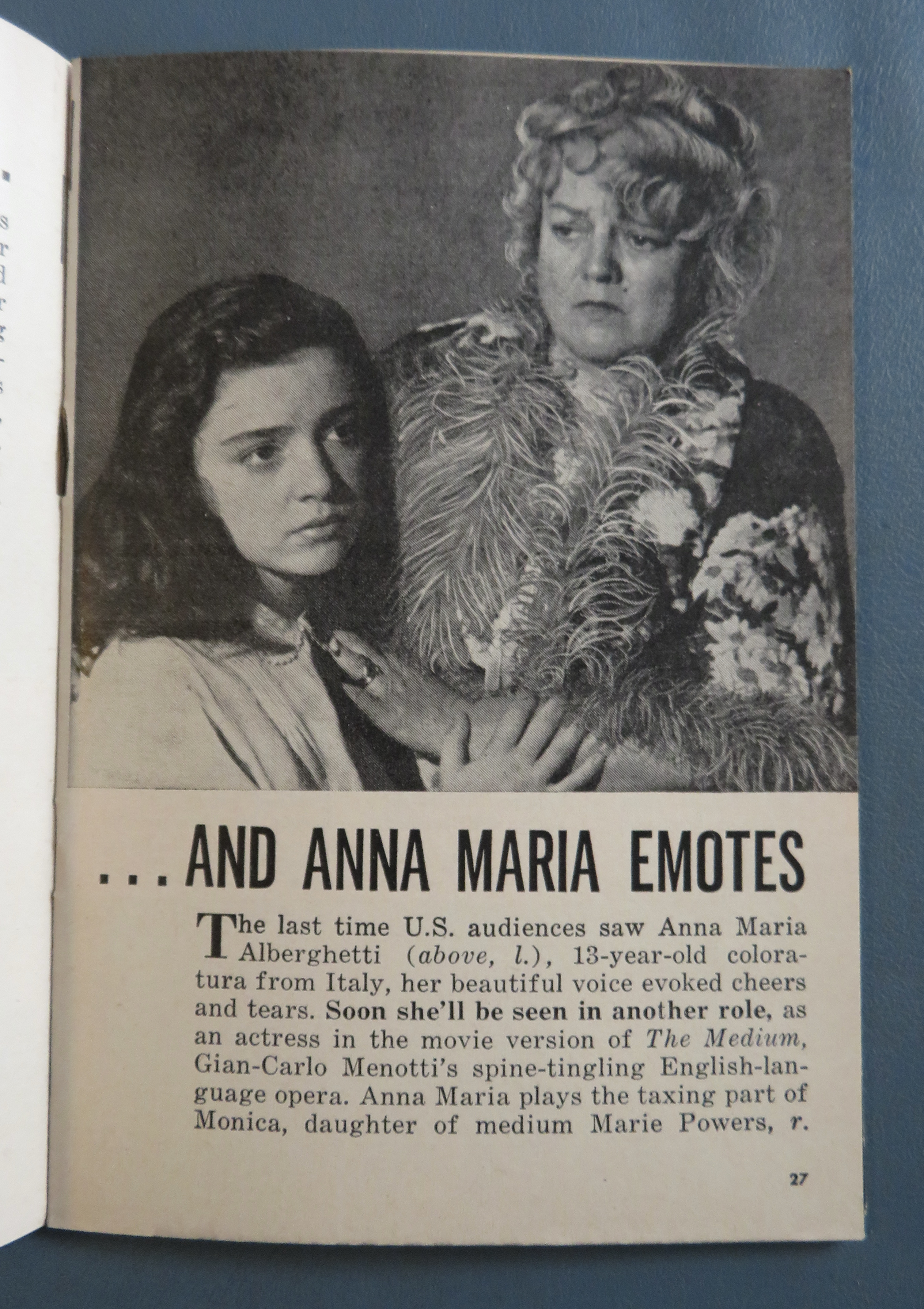 People Today Magazine June 6, 1951 Mary Sinclair