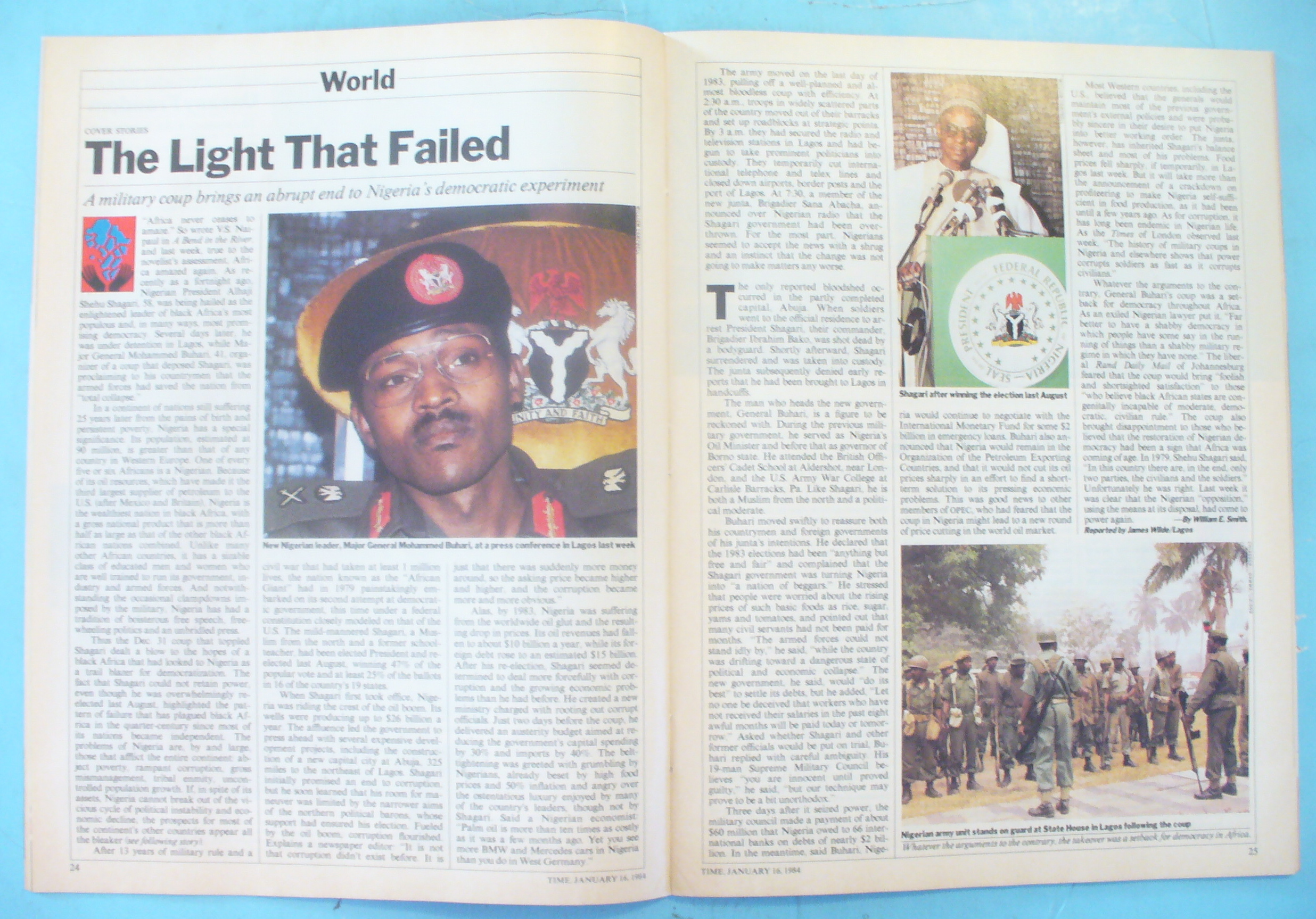 Time Magazine - January 16, 1984 Africa's Woes