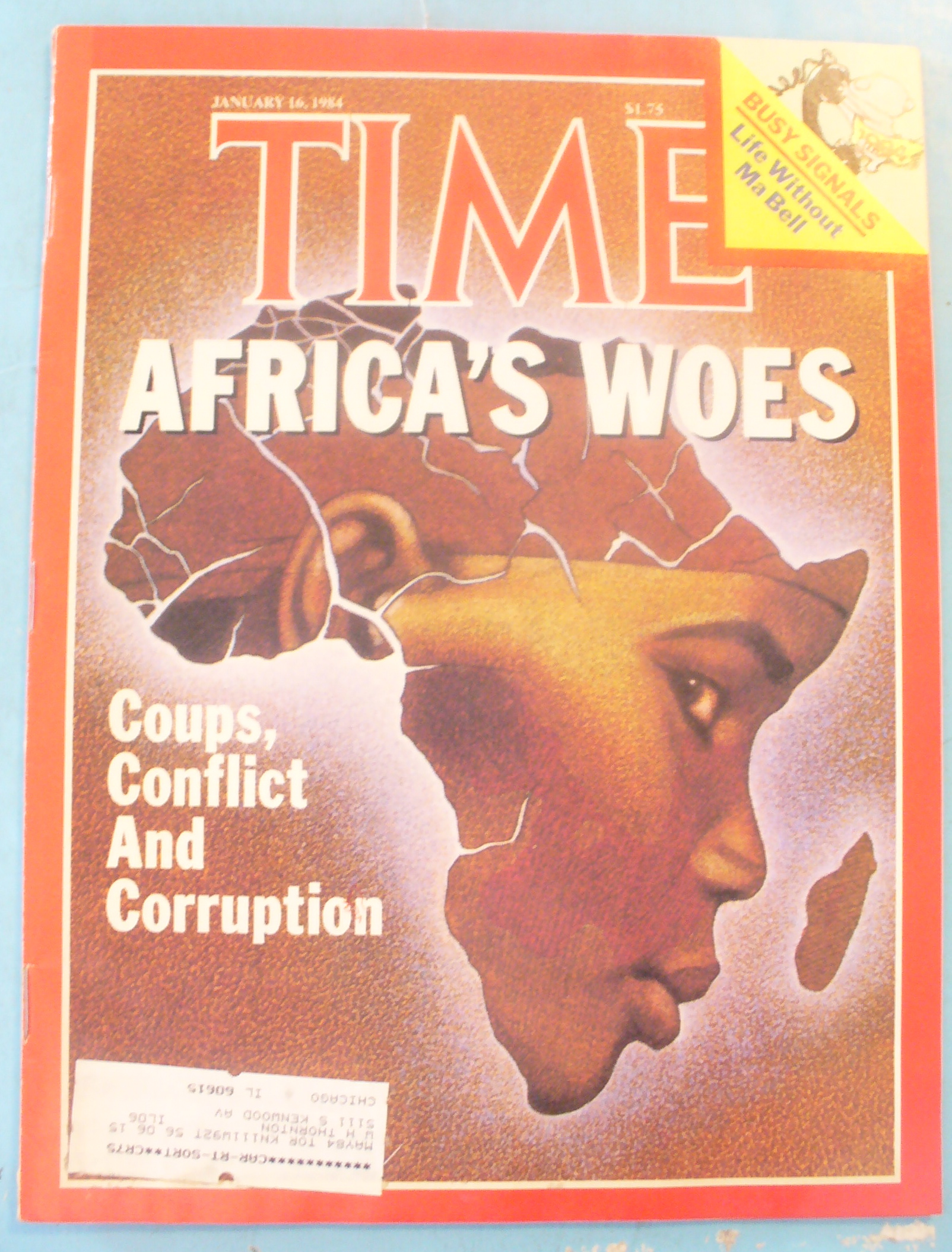 Time Magazine - January 16, 1984 Africa's Woes