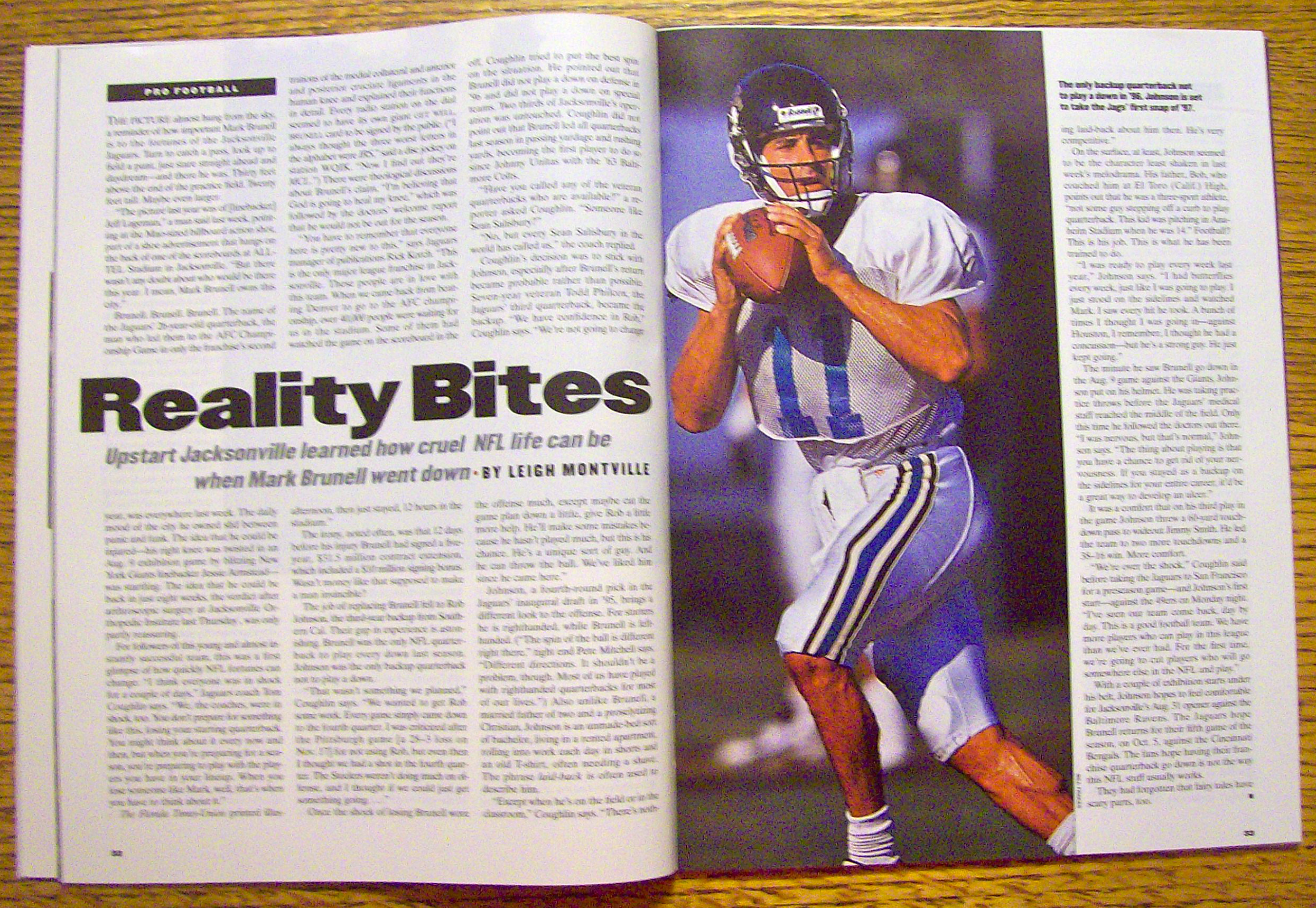 Sport Illustrated Magazine August 25, 1997 J Jurevicius