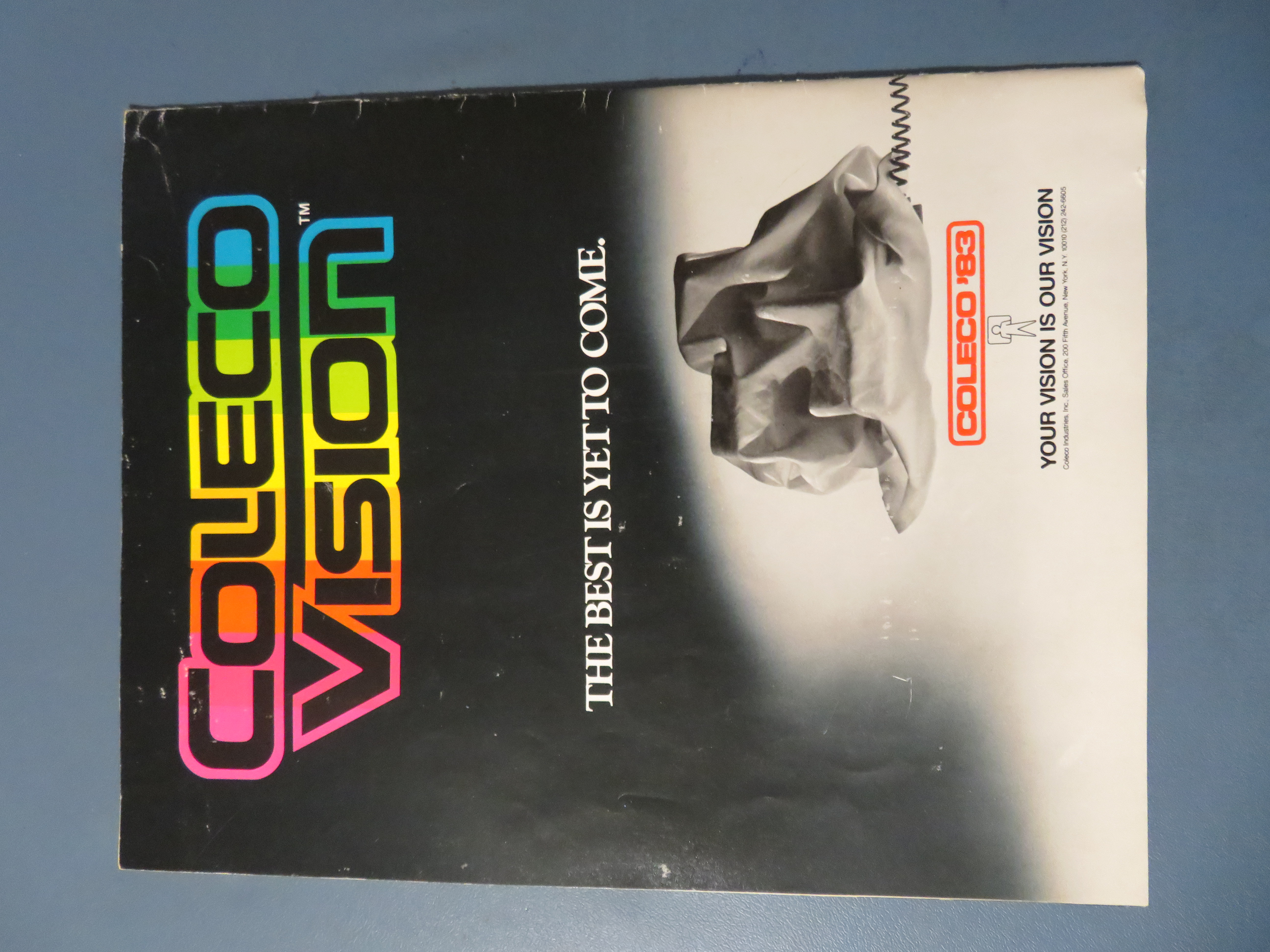 Coleco Vision Experience Magazine 1983 Video Games