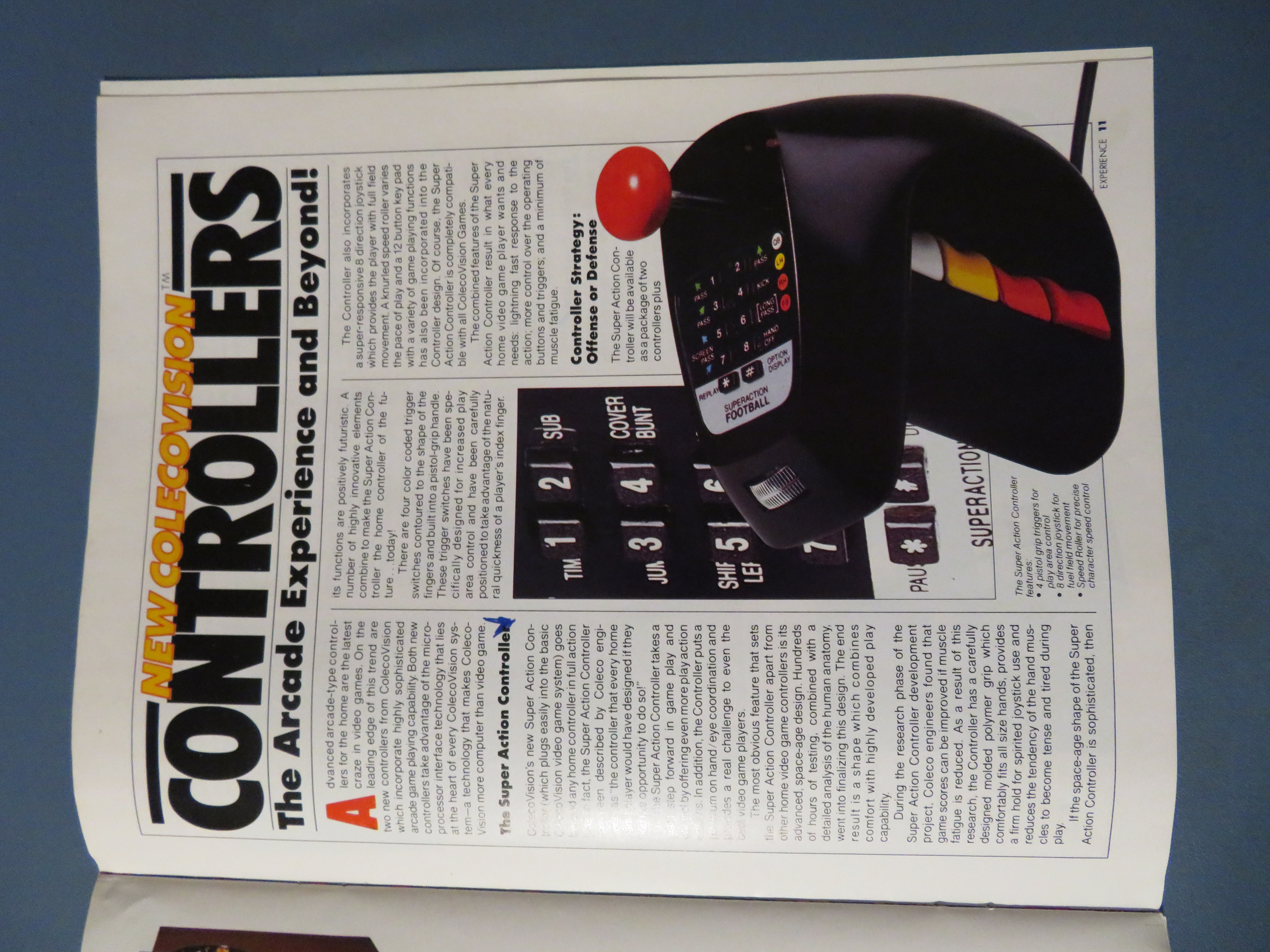 Coleco Vision Experience Magazine 1983 Video Games