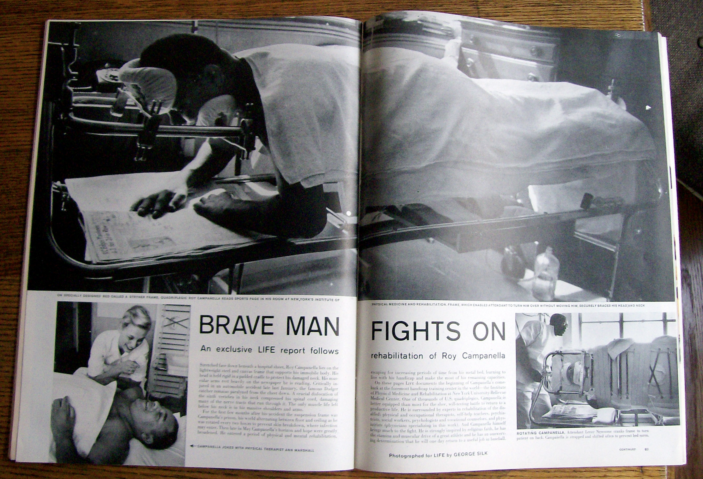 Life Magazine-July 21, 1958-Roy Campanella