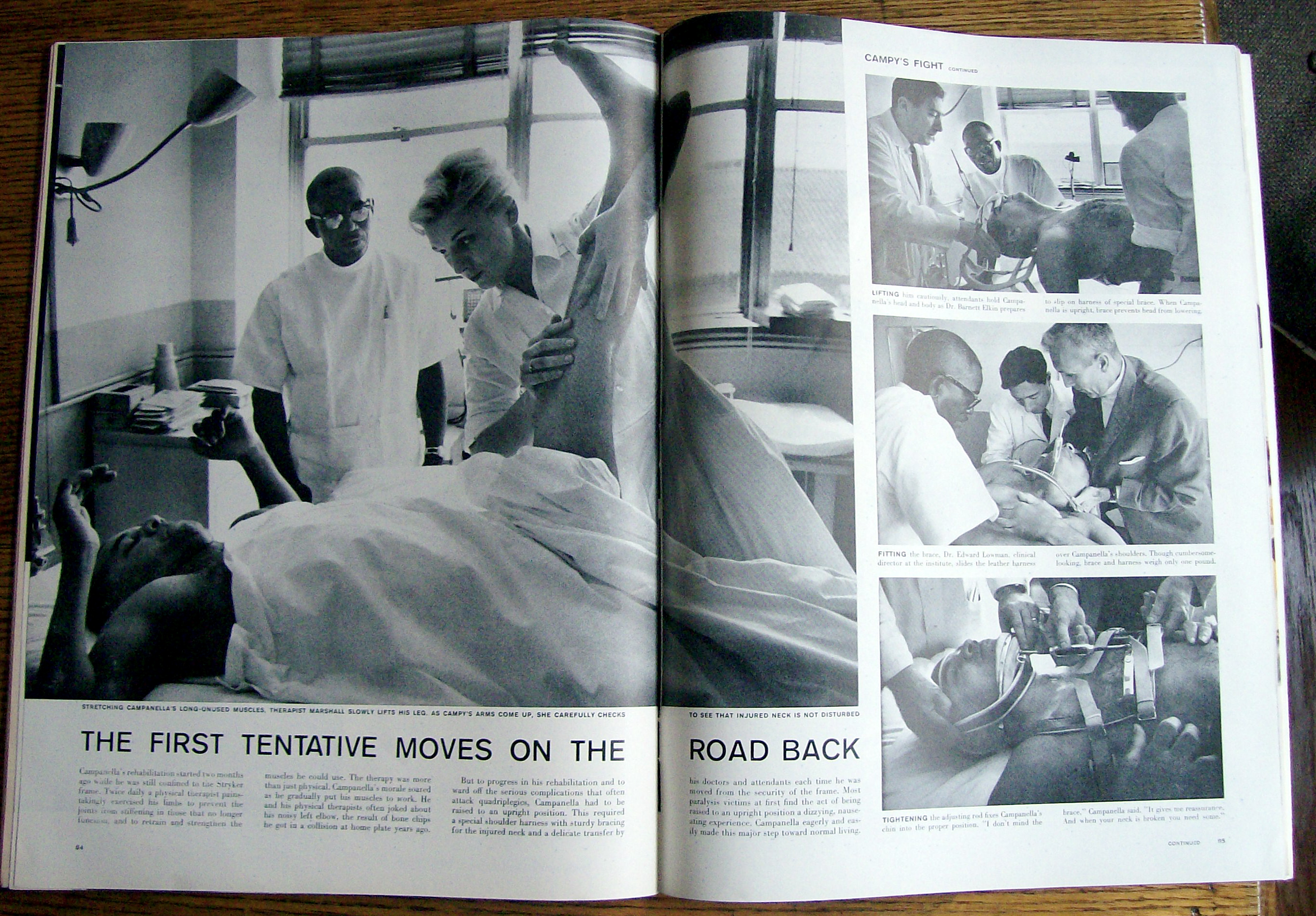Life Magazine-July 21, 1958-Roy Campanella