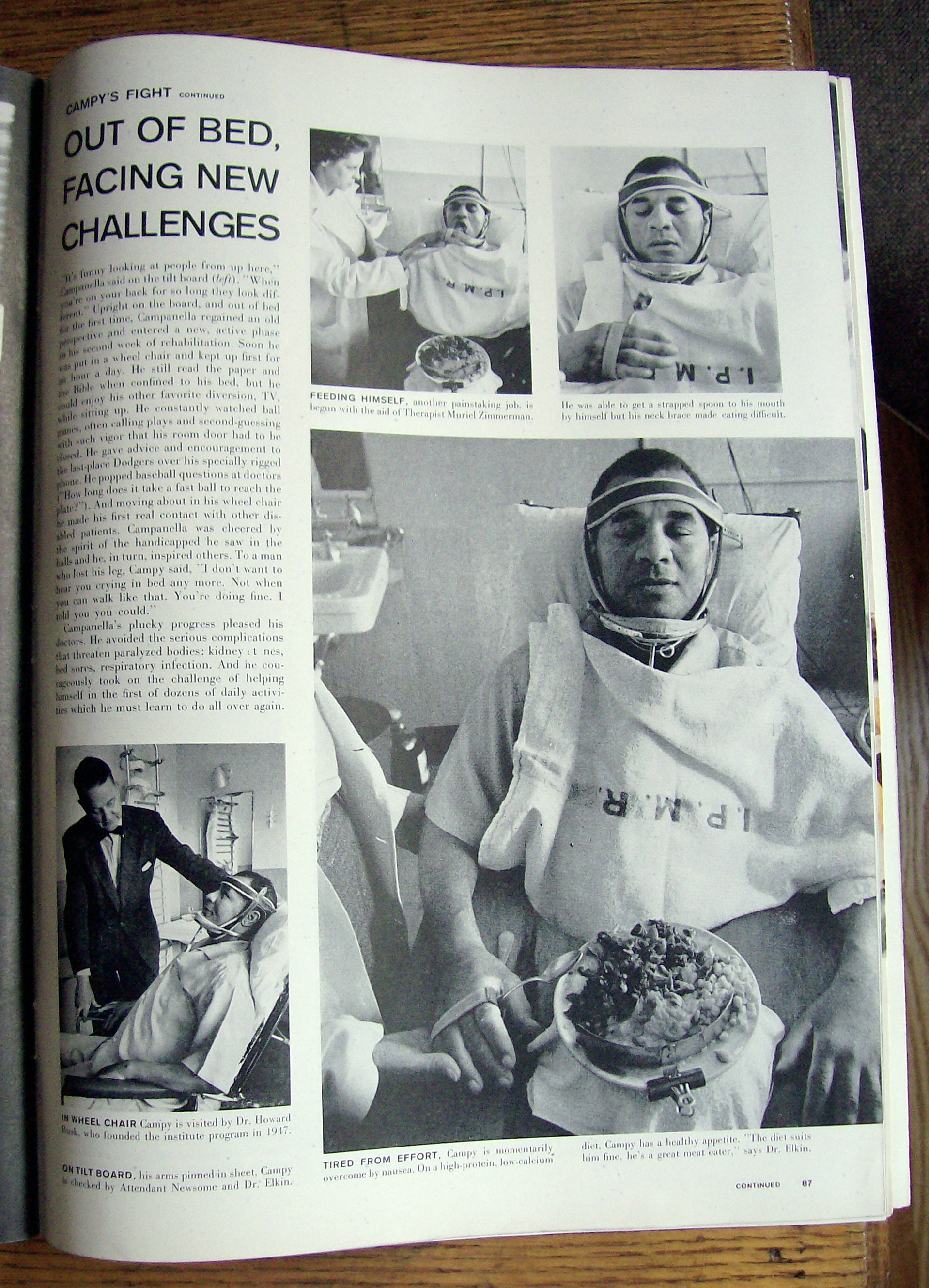 Life Magazine-July 21, 1958-Roy Campanella