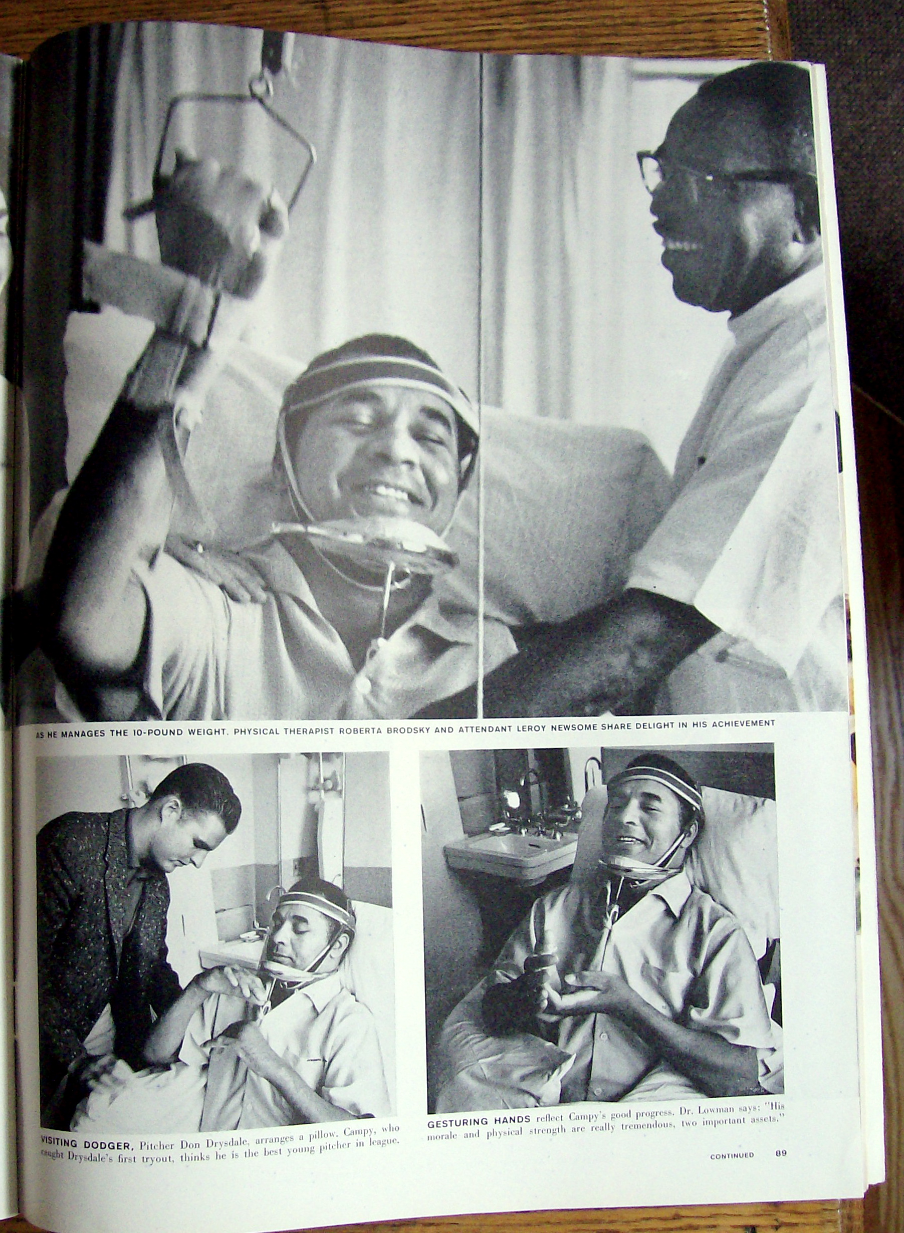Life Magazine-July 21, 1958-Roy Campanella