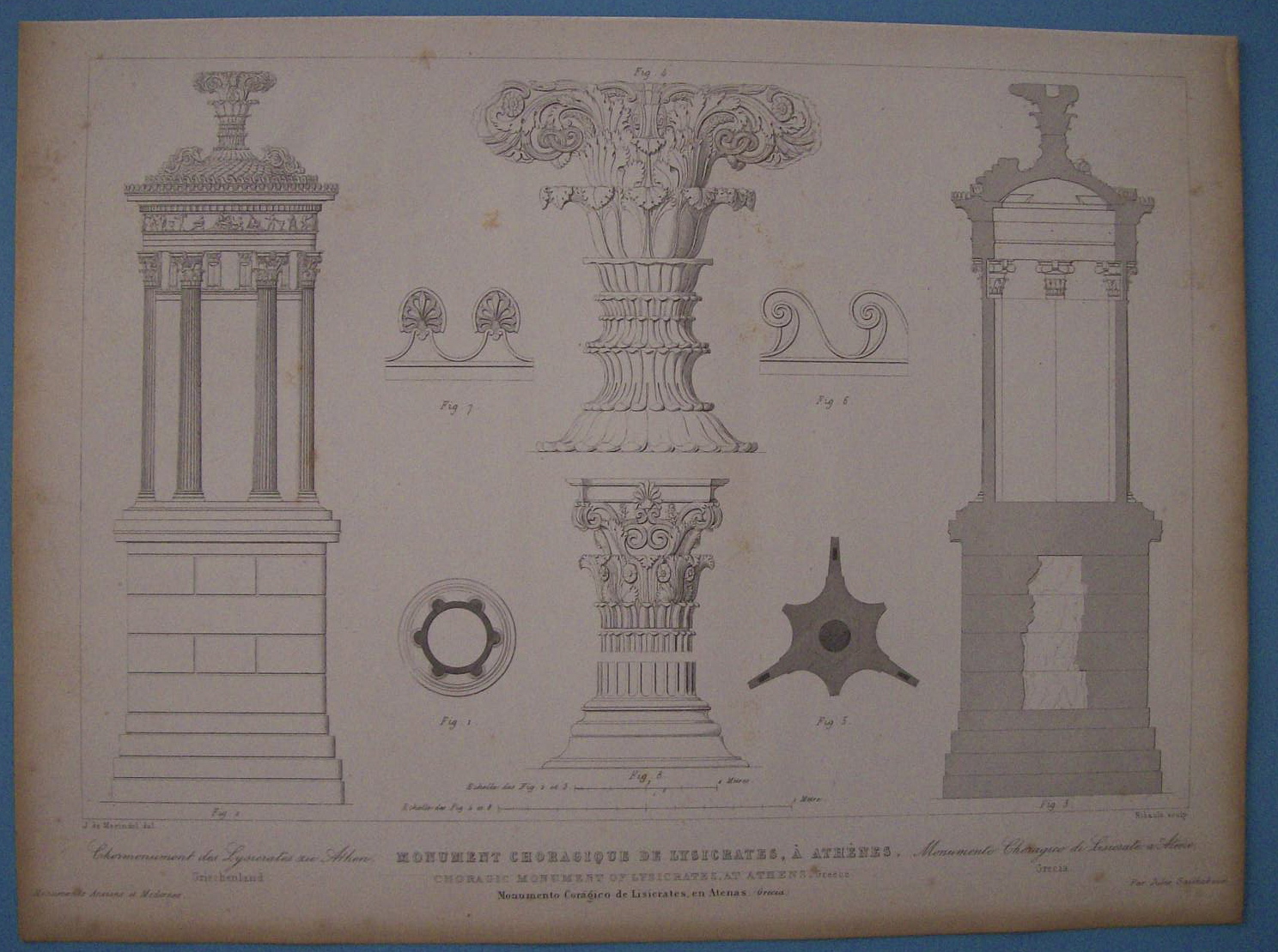 Monument Choragique De Lysicrates, A Athenes