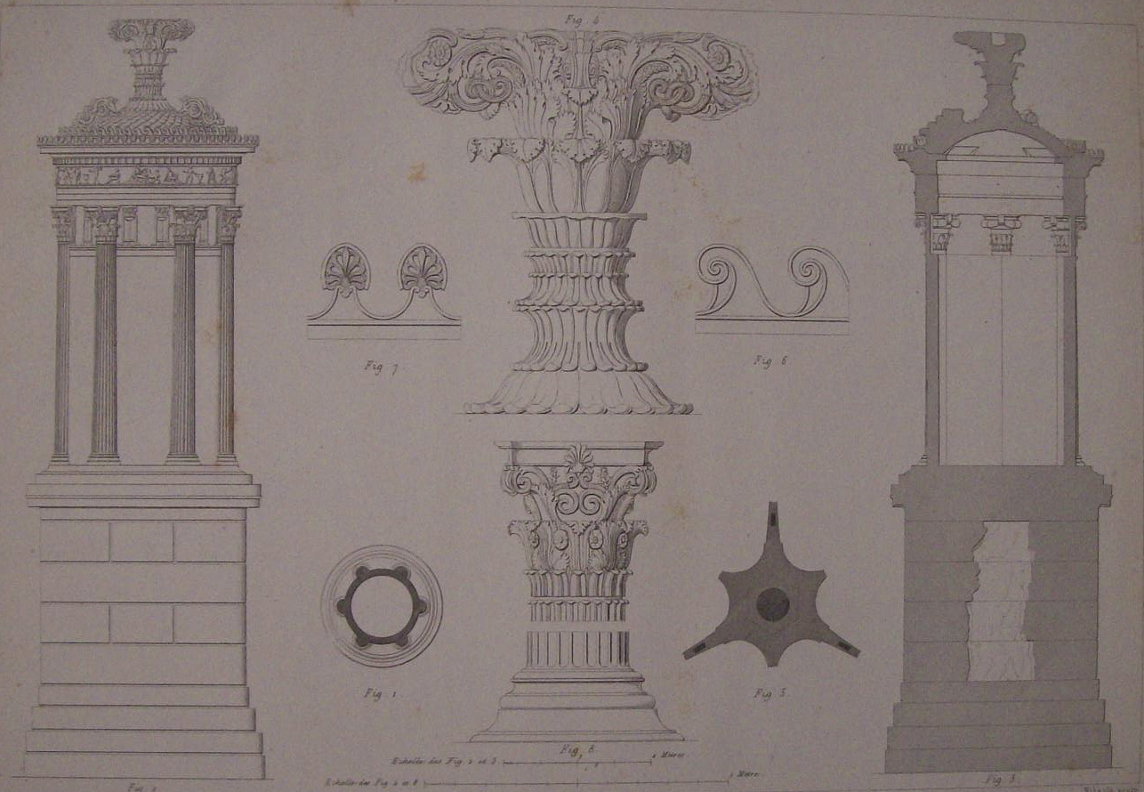 Monument Choragique De Lysicrates, A Athenes