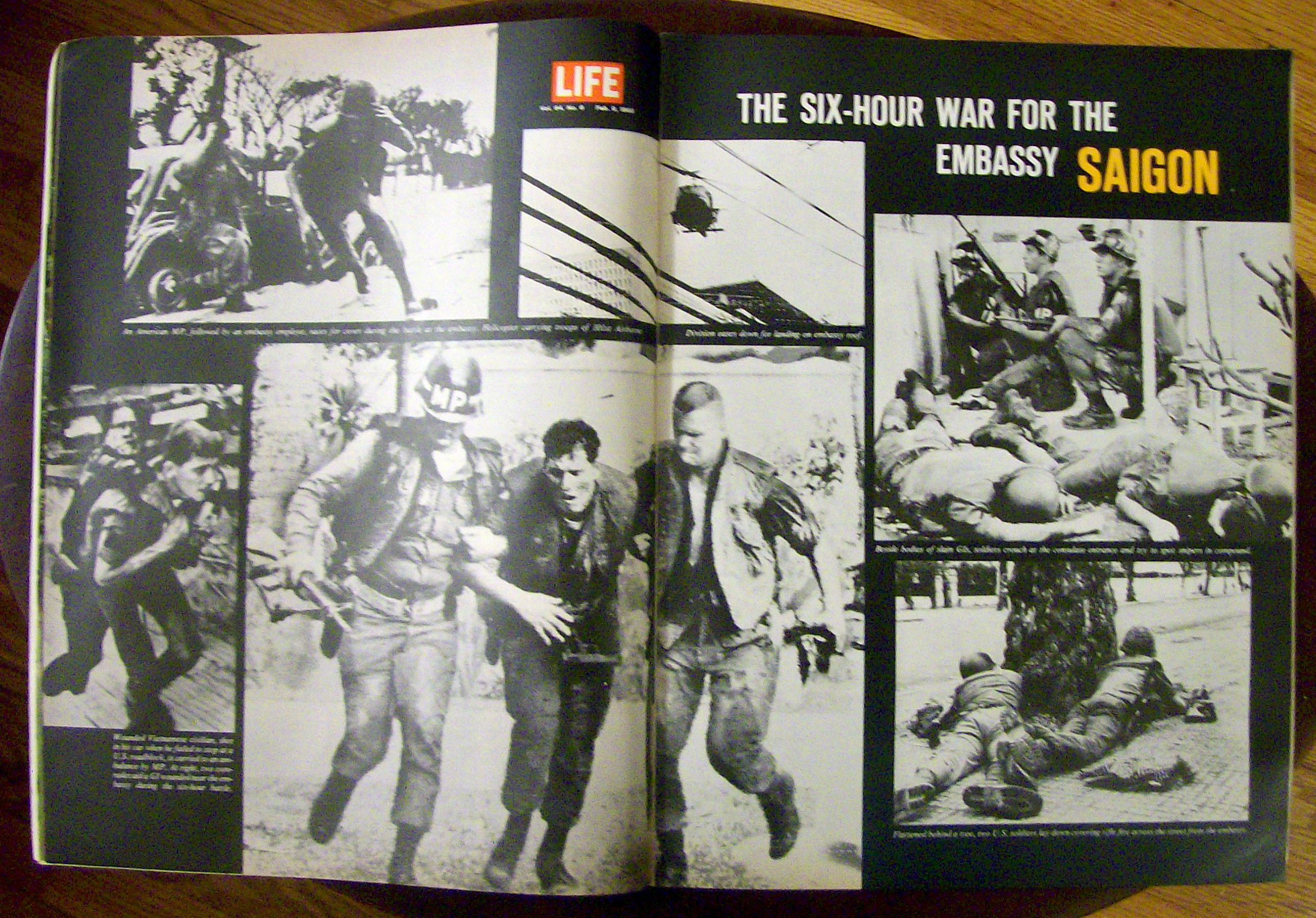 Life Magazine-February 9, 1968-Embassy Battle