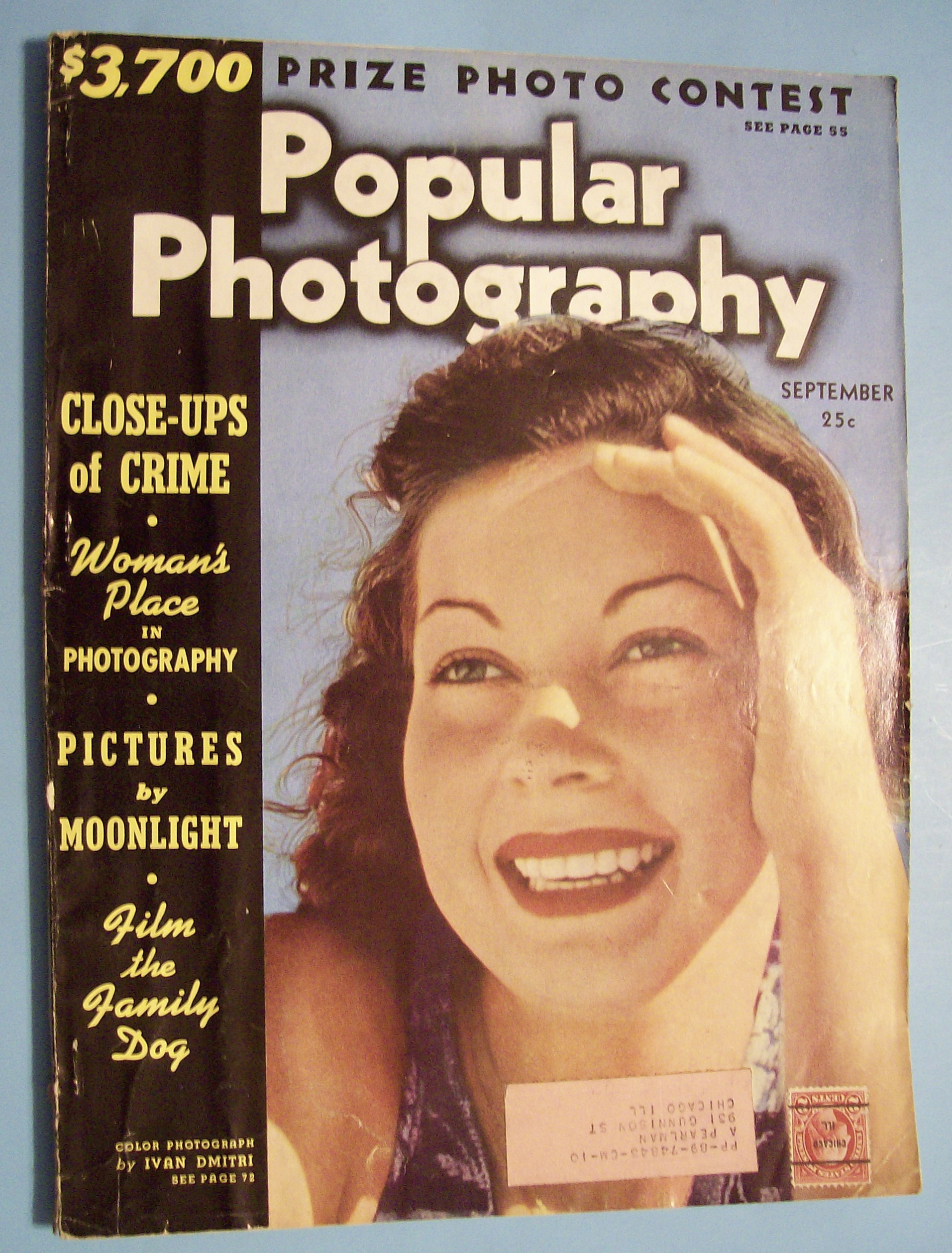 Popular Photography Magazine - September 1939