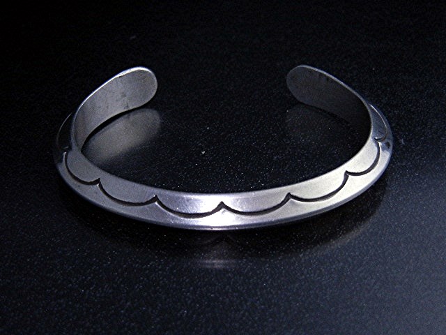 Navajo Sterling Silver Raymond Yazzie Cuff