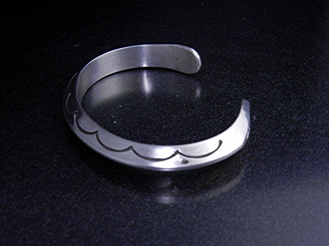 Navajo Sterling Silver Raymond Yazzie Cuff