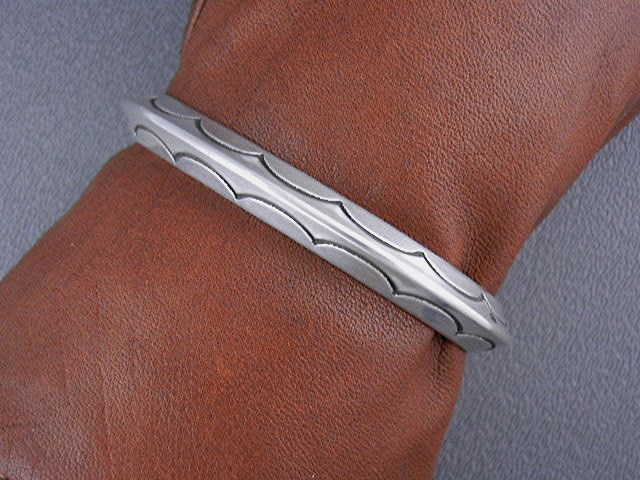 Navajo Sterling Silver Raymond Yazzie Cuff