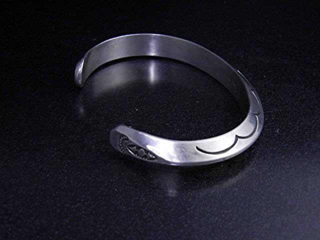 Navajo Sterling Silver Raymond Yazzie Cuff