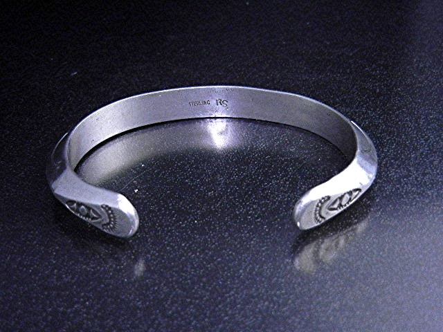Navajo Sterling Silver Raymond Yazzie Cuff
