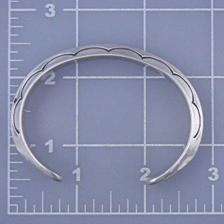 Navajo Sterling Silver Raymond Yazzie Cuff
