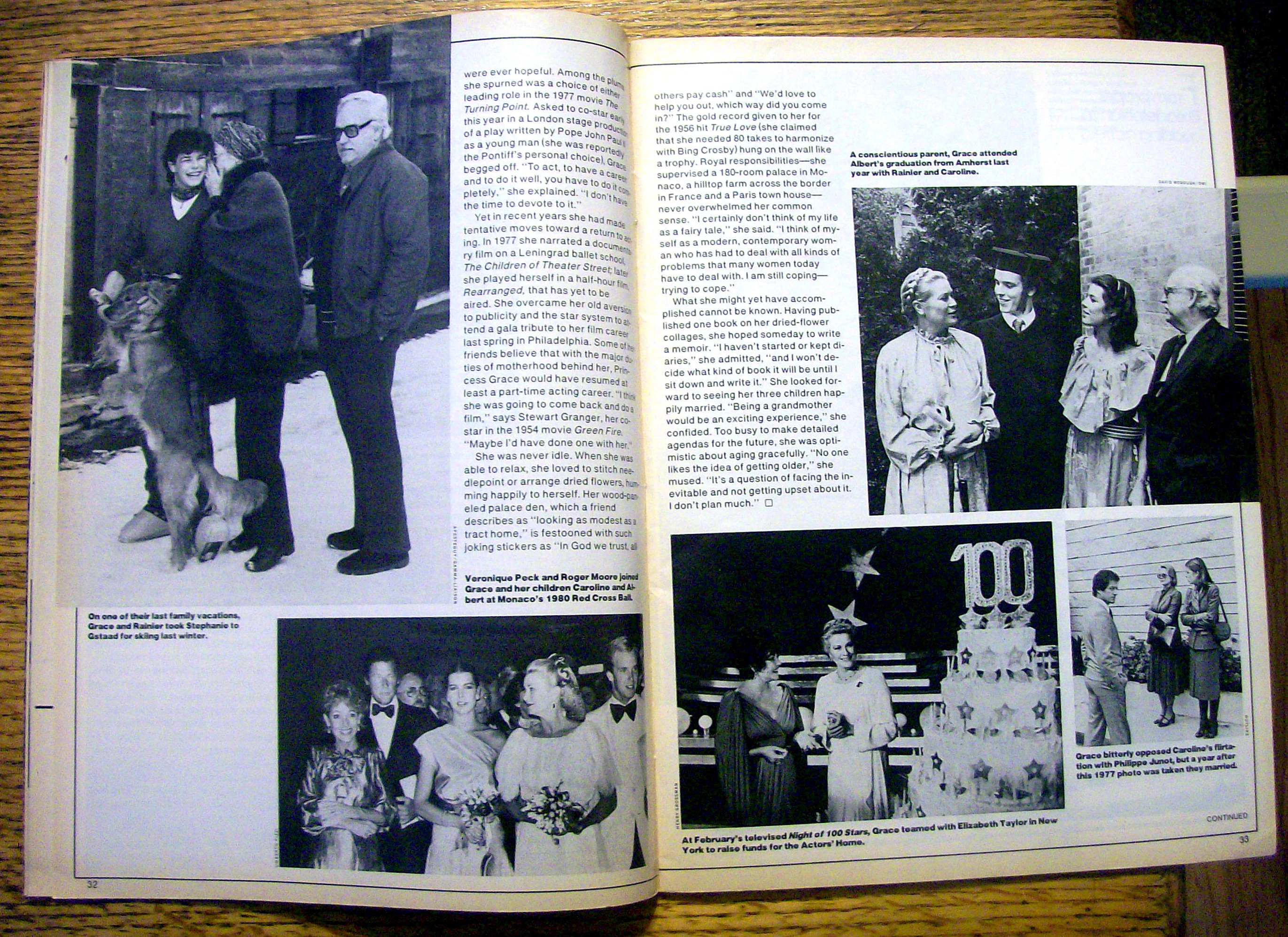 People Magazine-September 27, 1982-Princess Grace