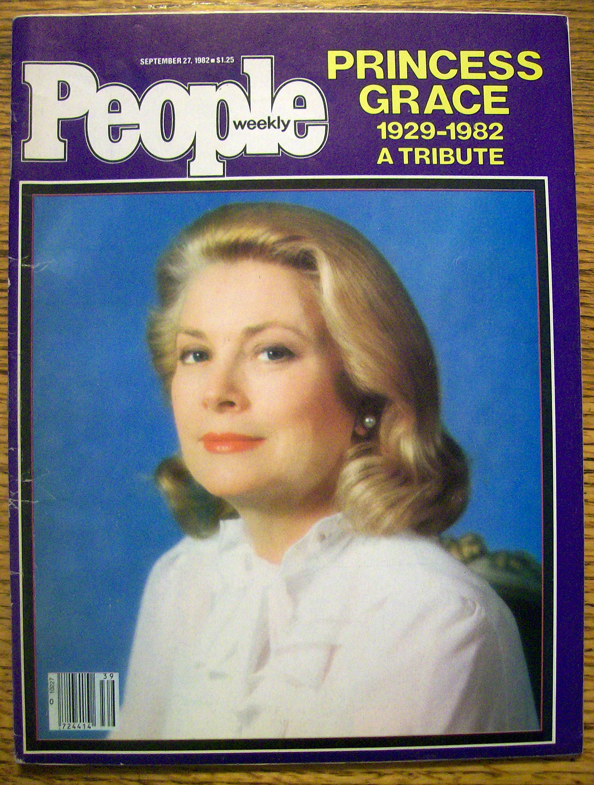People Magazine-September 27, 1982-Princess Grace