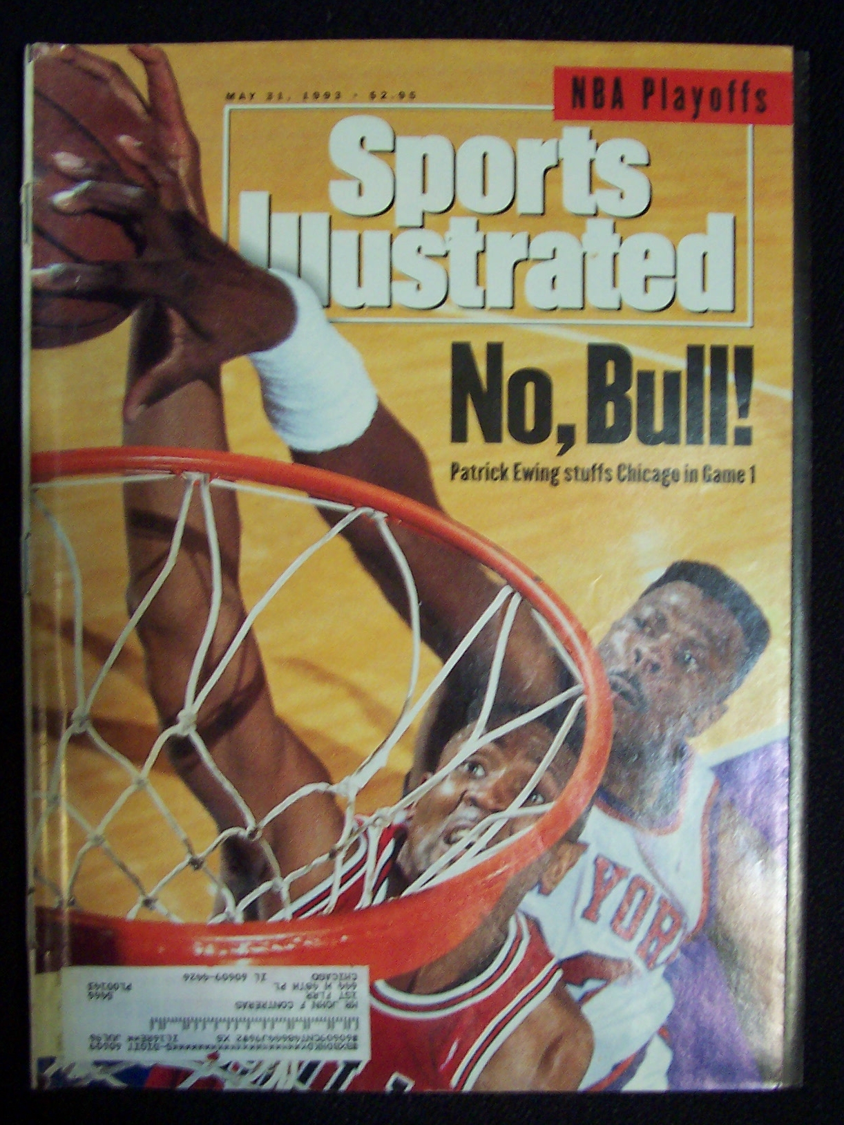 Sports Illustrated Magazine-May 31, 1993-Patrick Ewing