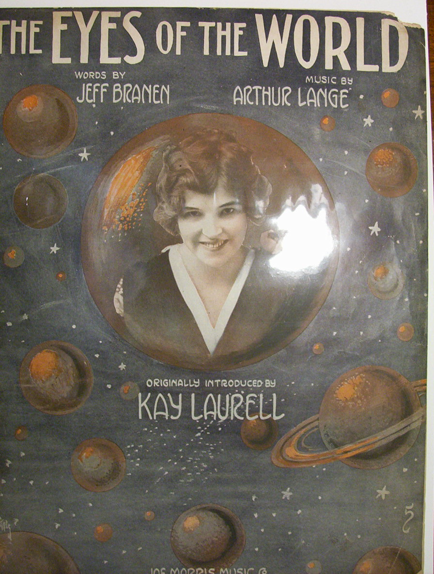 Sheet Music Of 1914 The Eyes Of The World