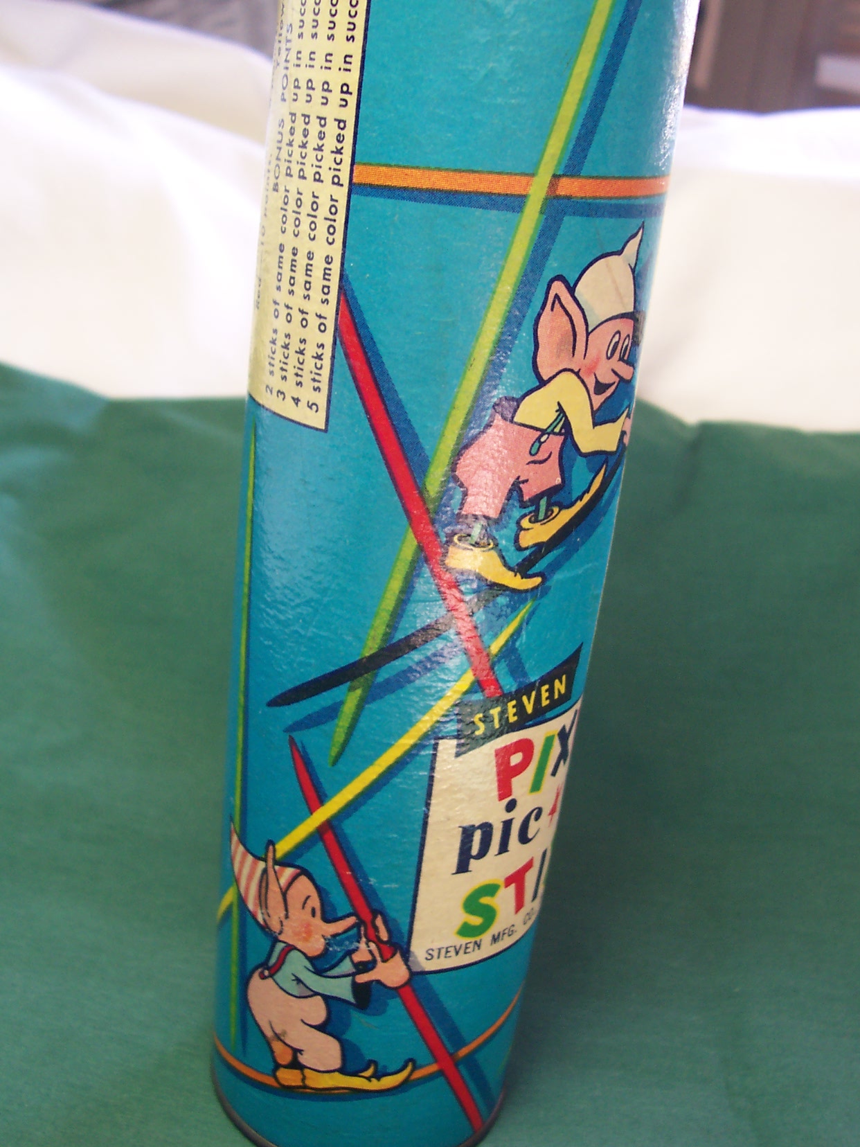 Pixie Pick Up Sticks Game Stevens Mfg