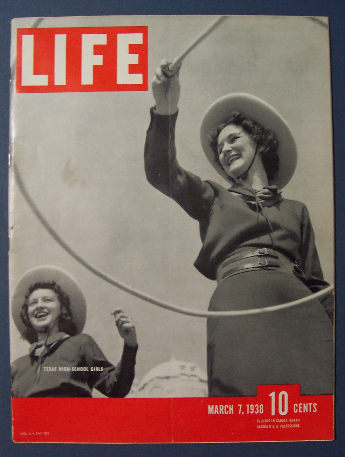Life Magazine - March 7, 1938 -Texas High School Girls