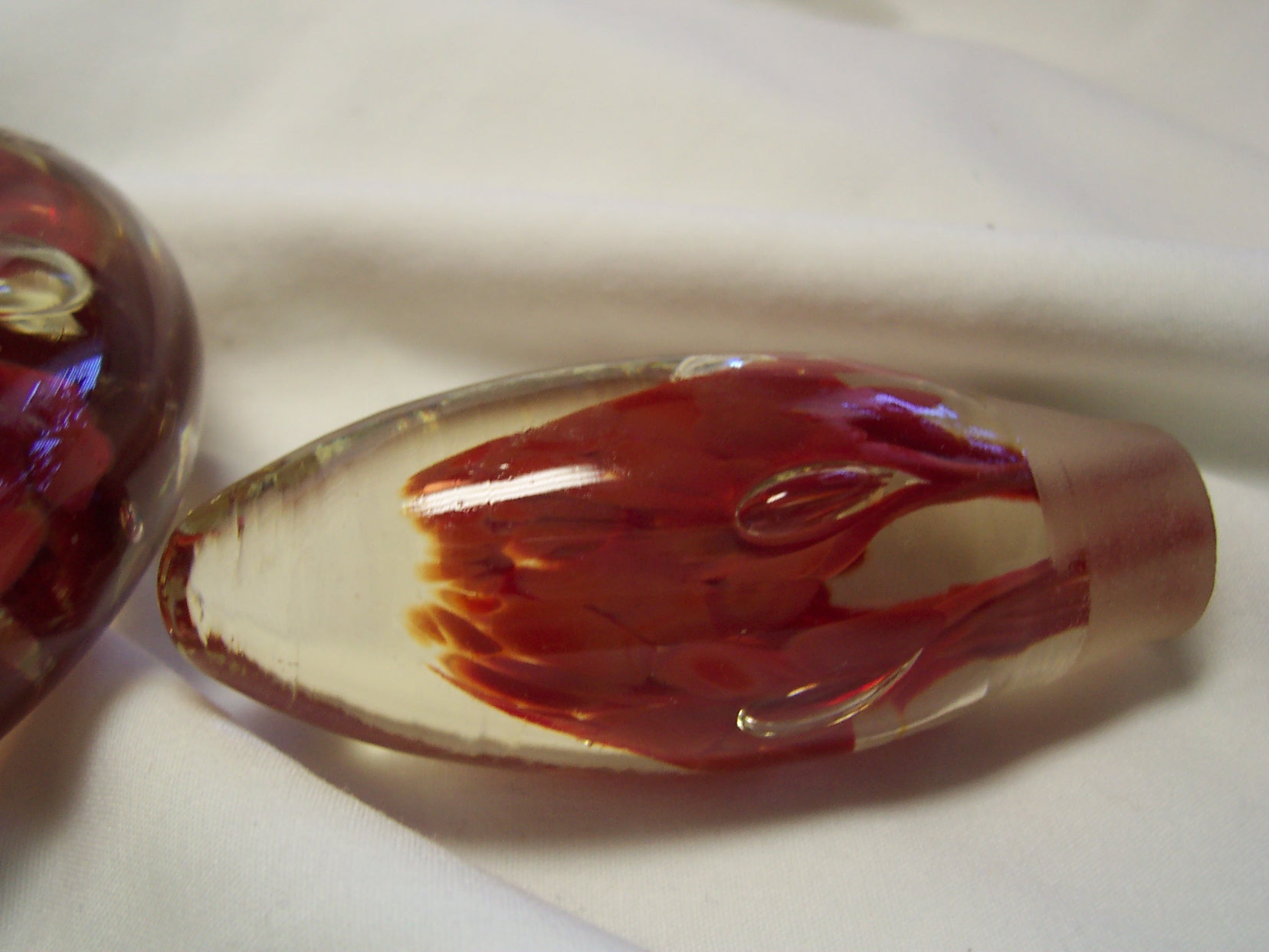 Blown Art Glass Millefiori perfume bottle