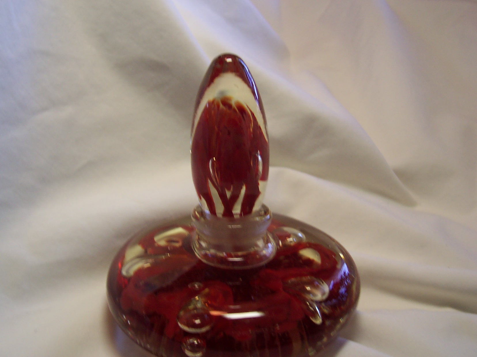 Blown Art Glass Millefiori perfume bottle