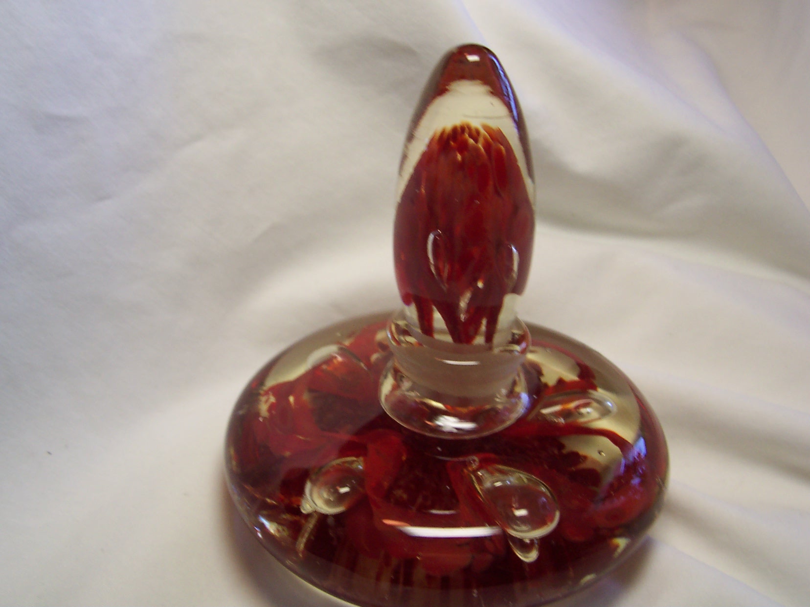 Blown Art Glass Millefiori perfume bottle