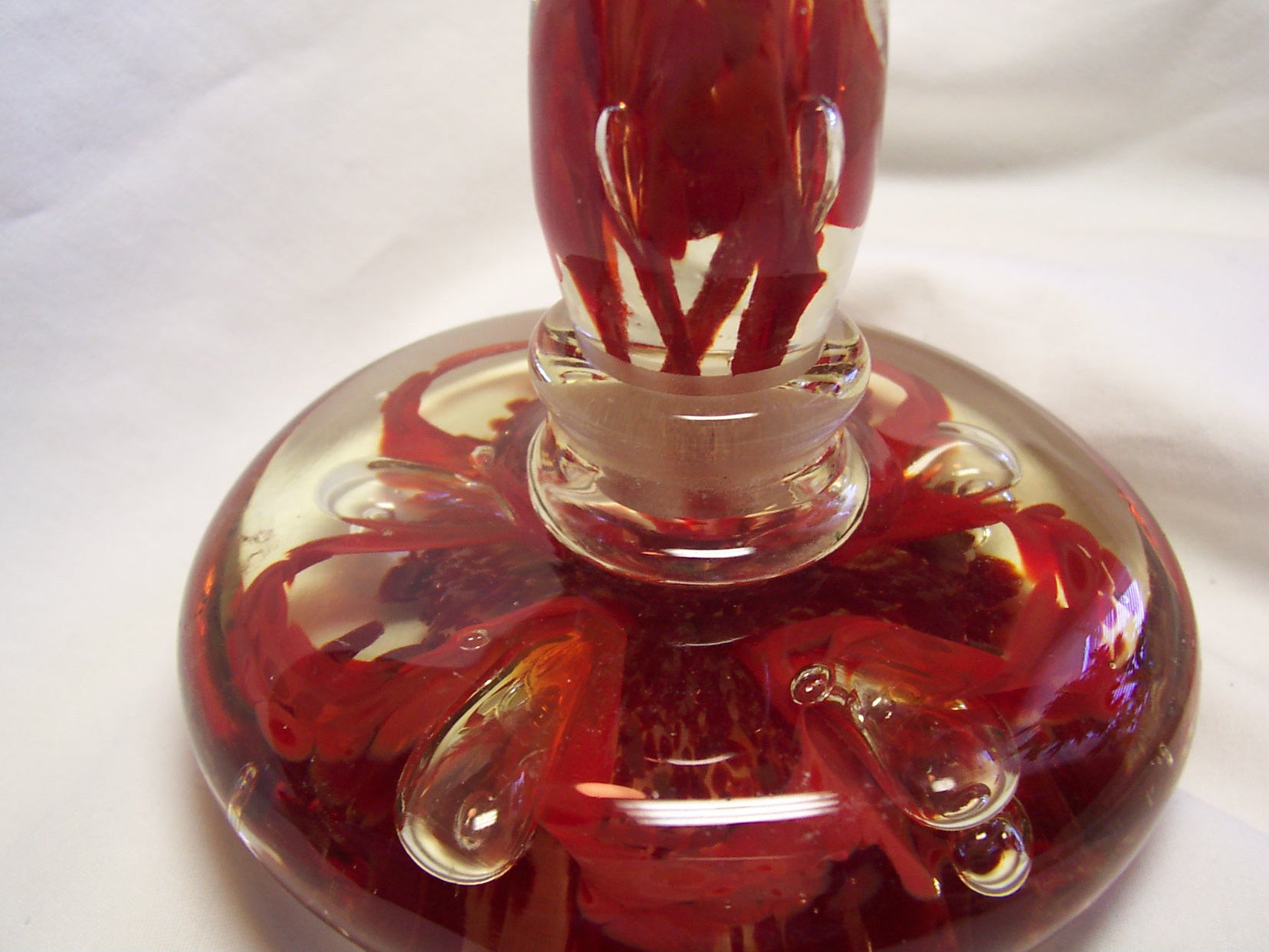 Blown Art Glass Millefiori perfume bottle
