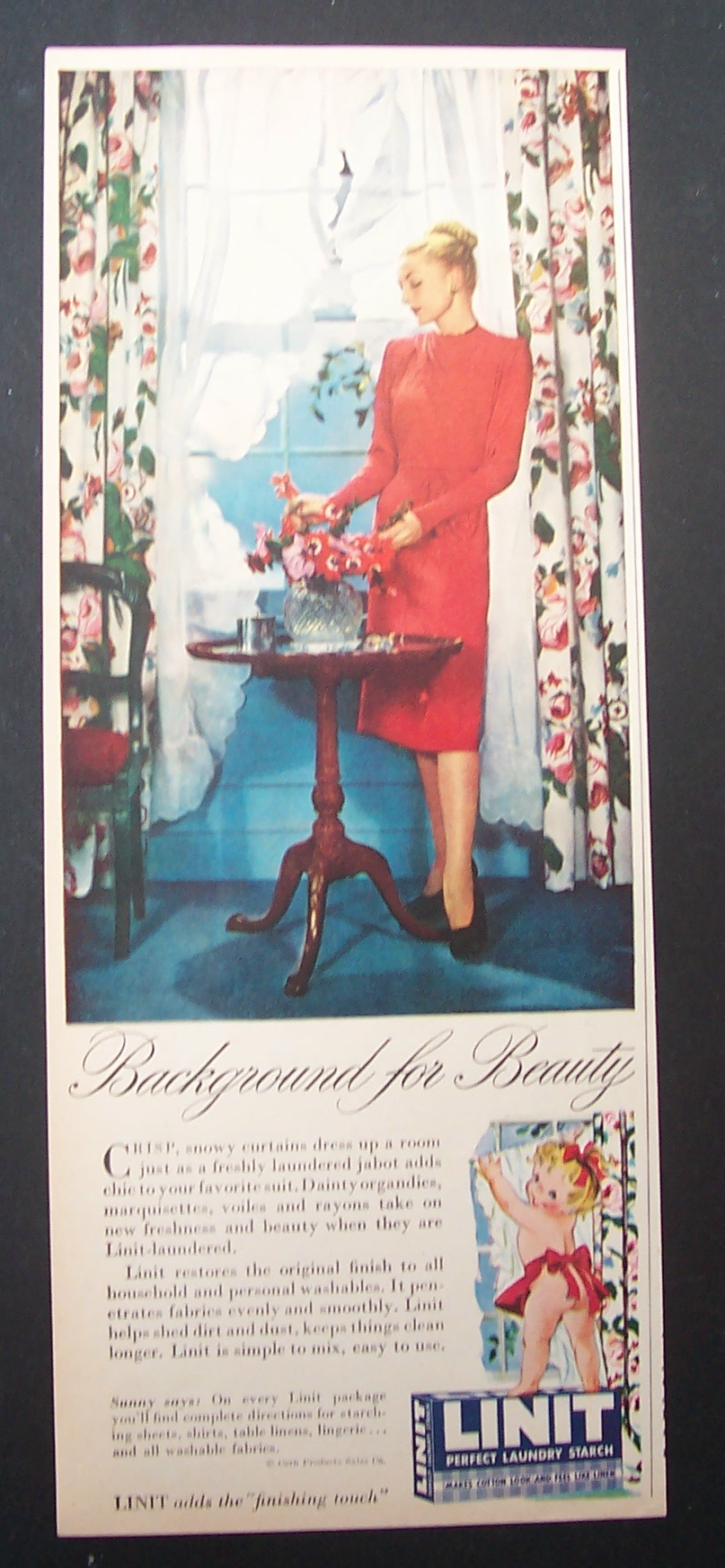 1946  Linit  Laundry  Starch