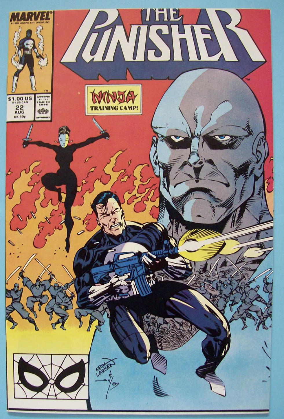 The Punisher Comics - August 1989 - Ninja Training Camp