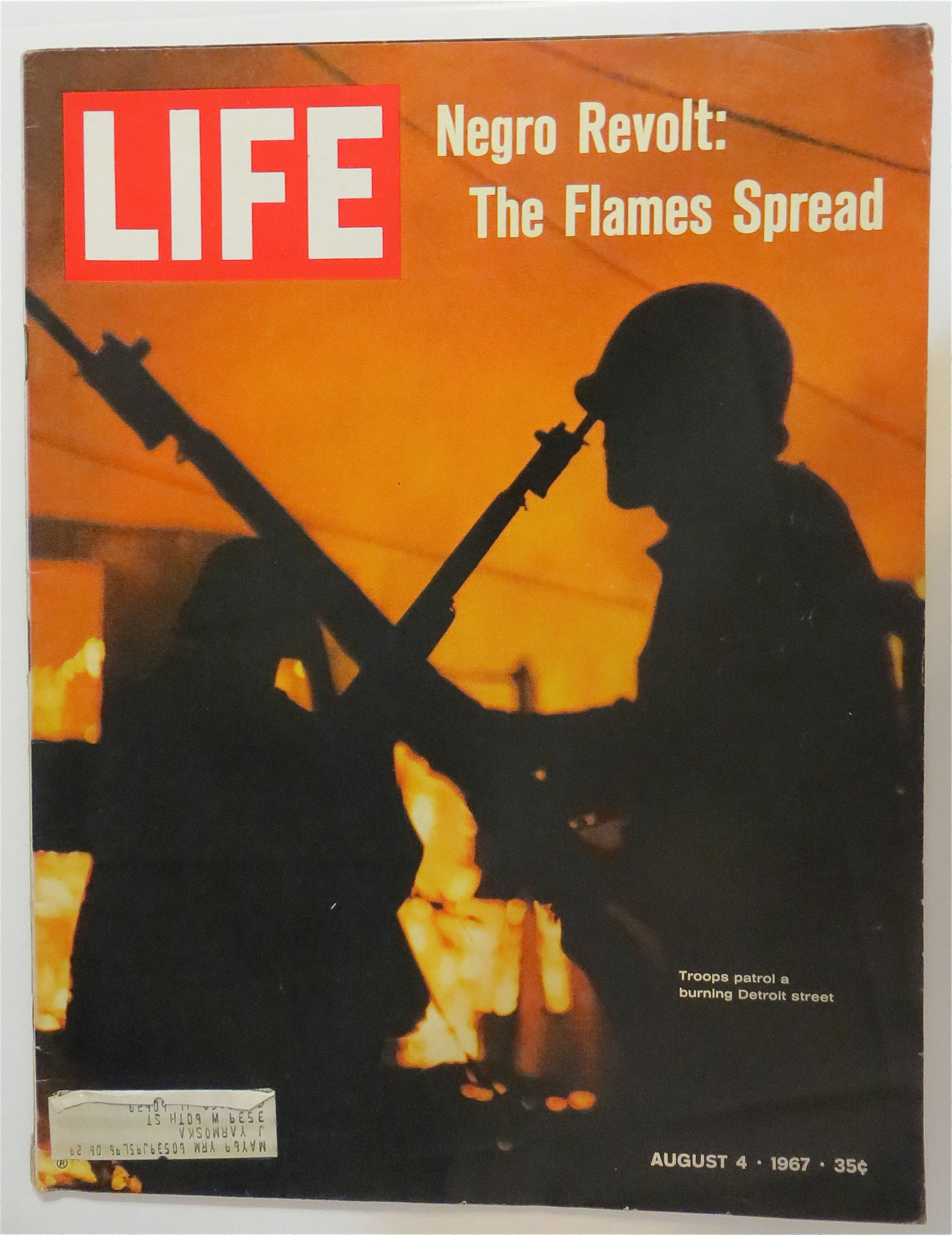 Life Magazine August 4, 1967 Negro Revolt
