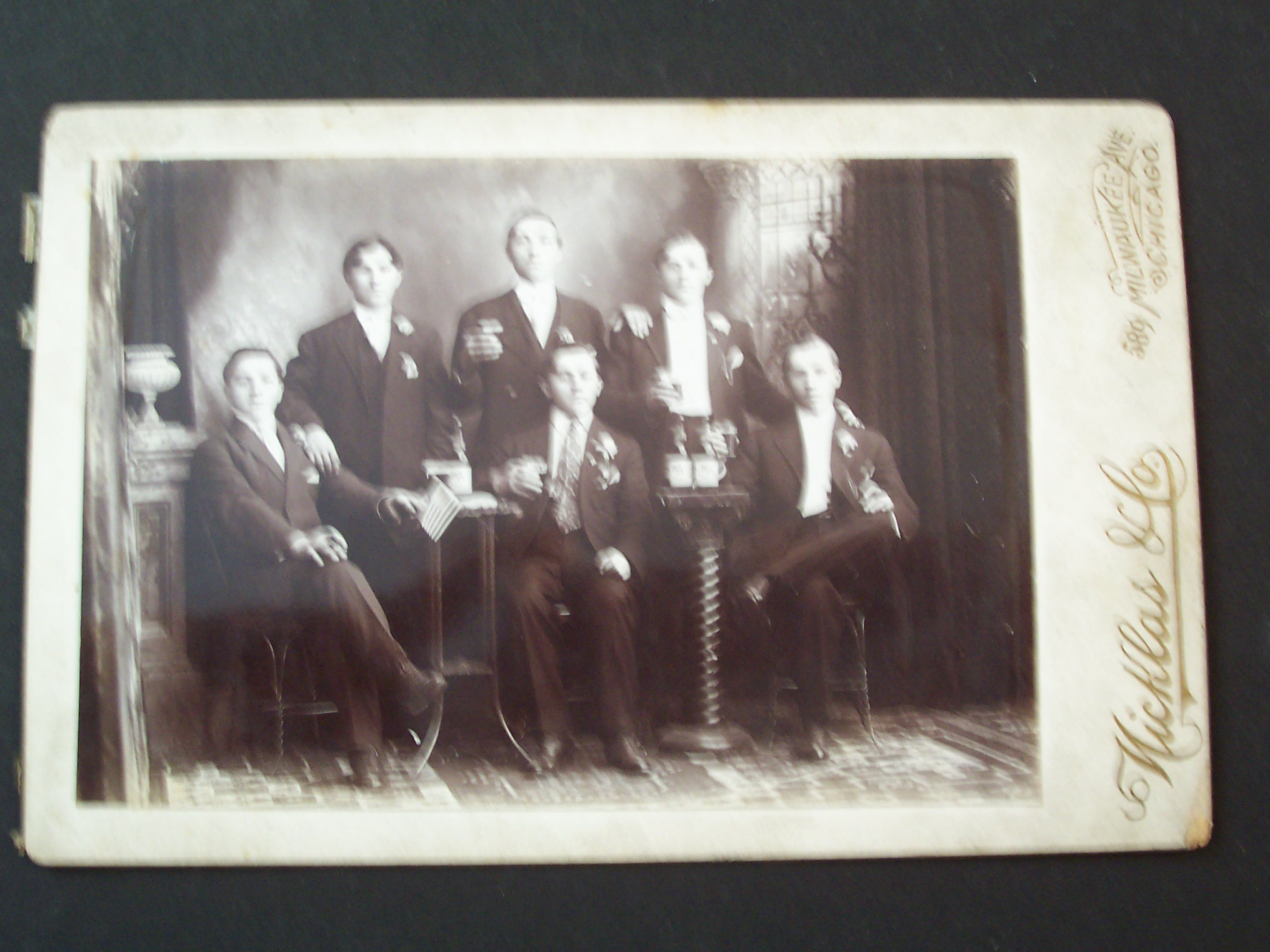 Vintage Photo - Turn of the Century Miller Drinkers