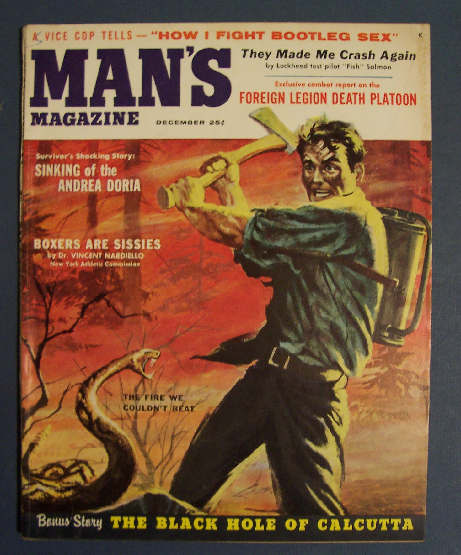 Vintage Man's Magazine - December 1956