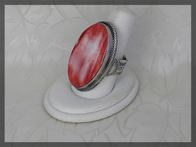 Ring Spiny Oyster Sterling Silver Gigned  IHMSS