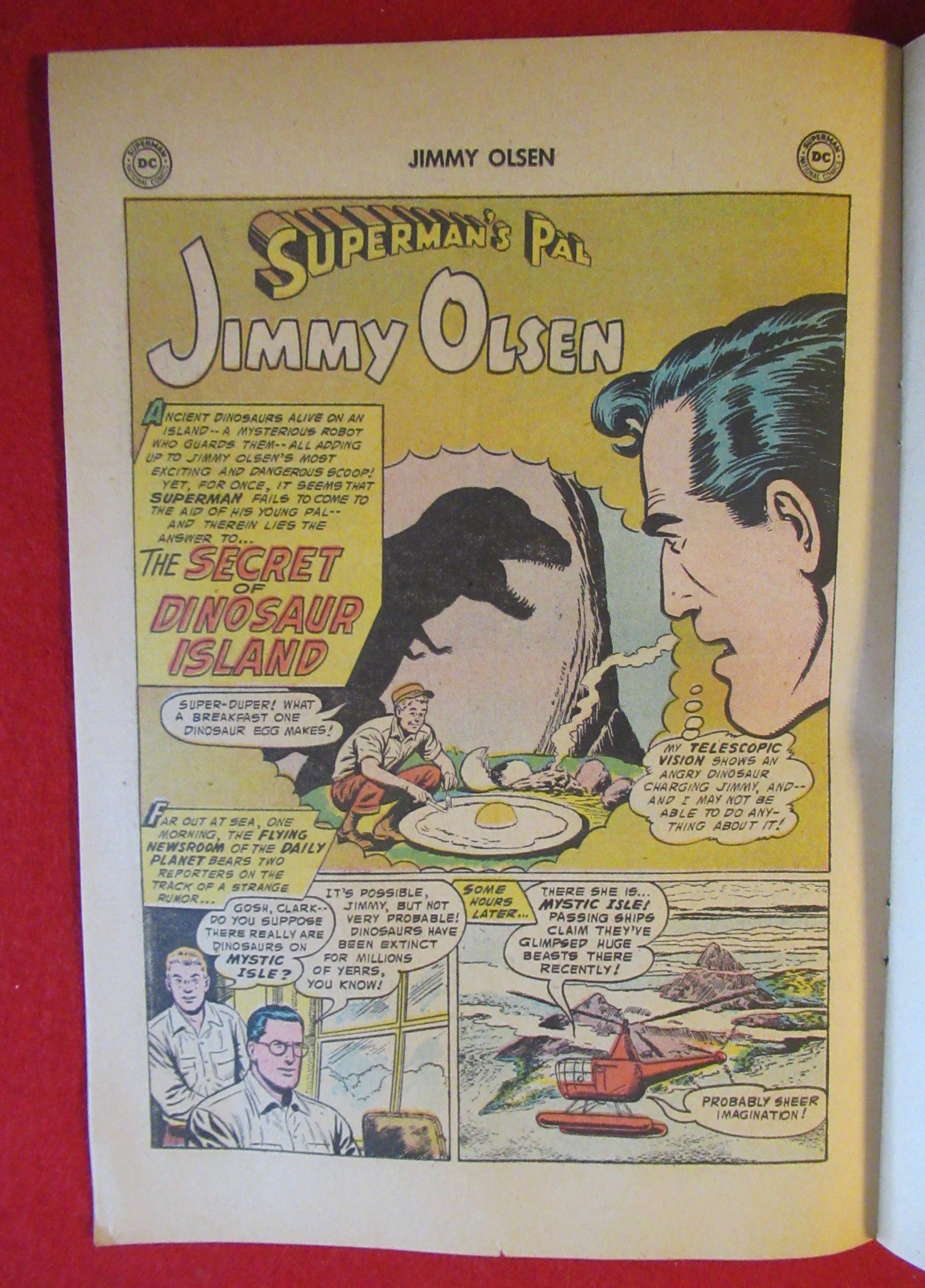 Superman's Pal Jimmy Olsen Comics April 1956