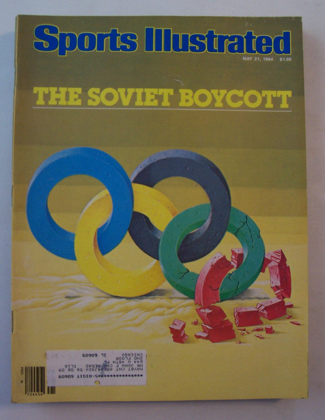 Sports Illustrated Magazine-May 21, 1984-Soviet Boycott