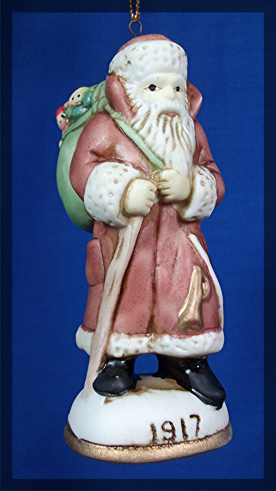 1917 Santa Claus Christmas Ornament
