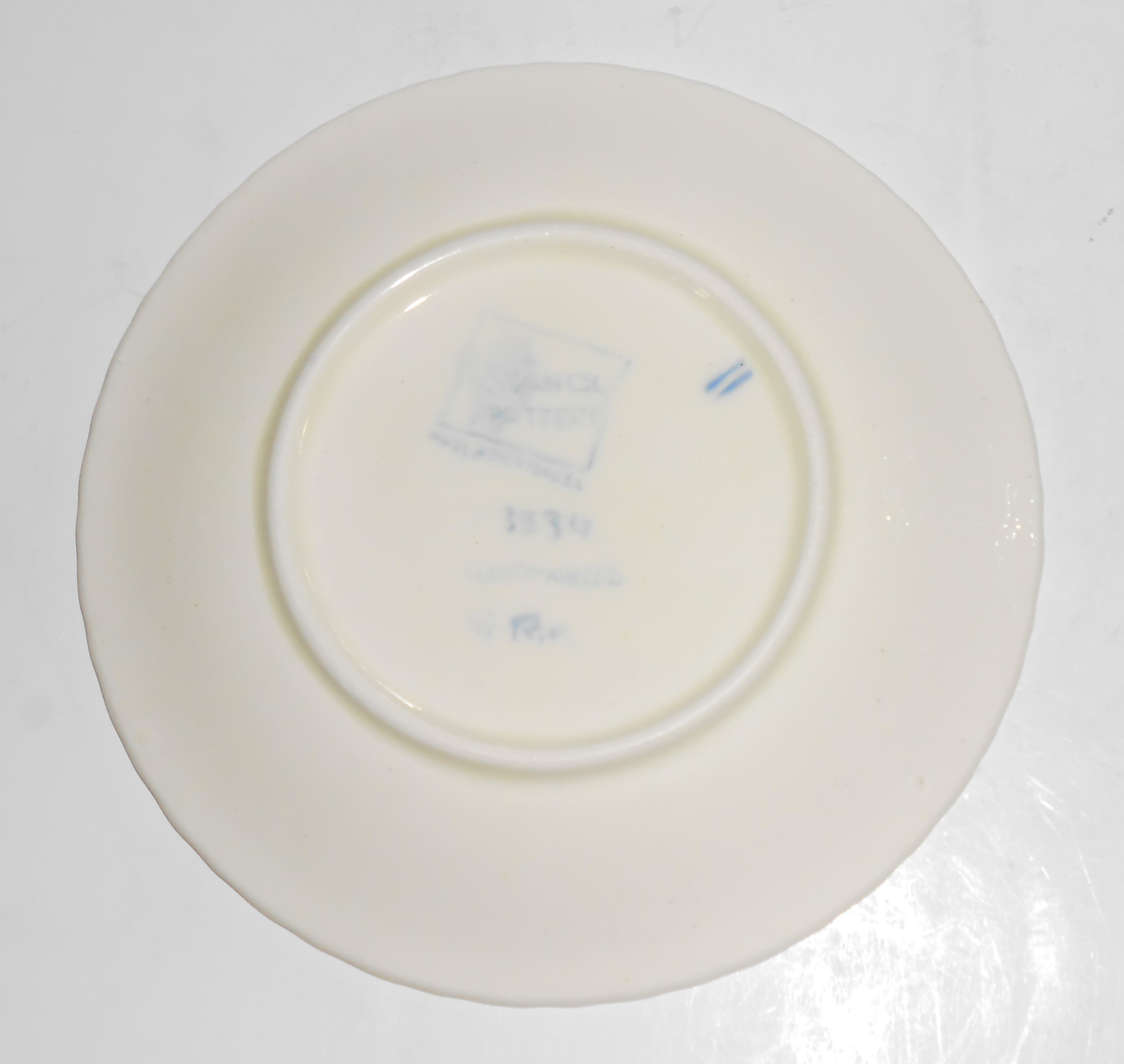 VINTAGE Stangl Pottery Blue Bell Bread Plate