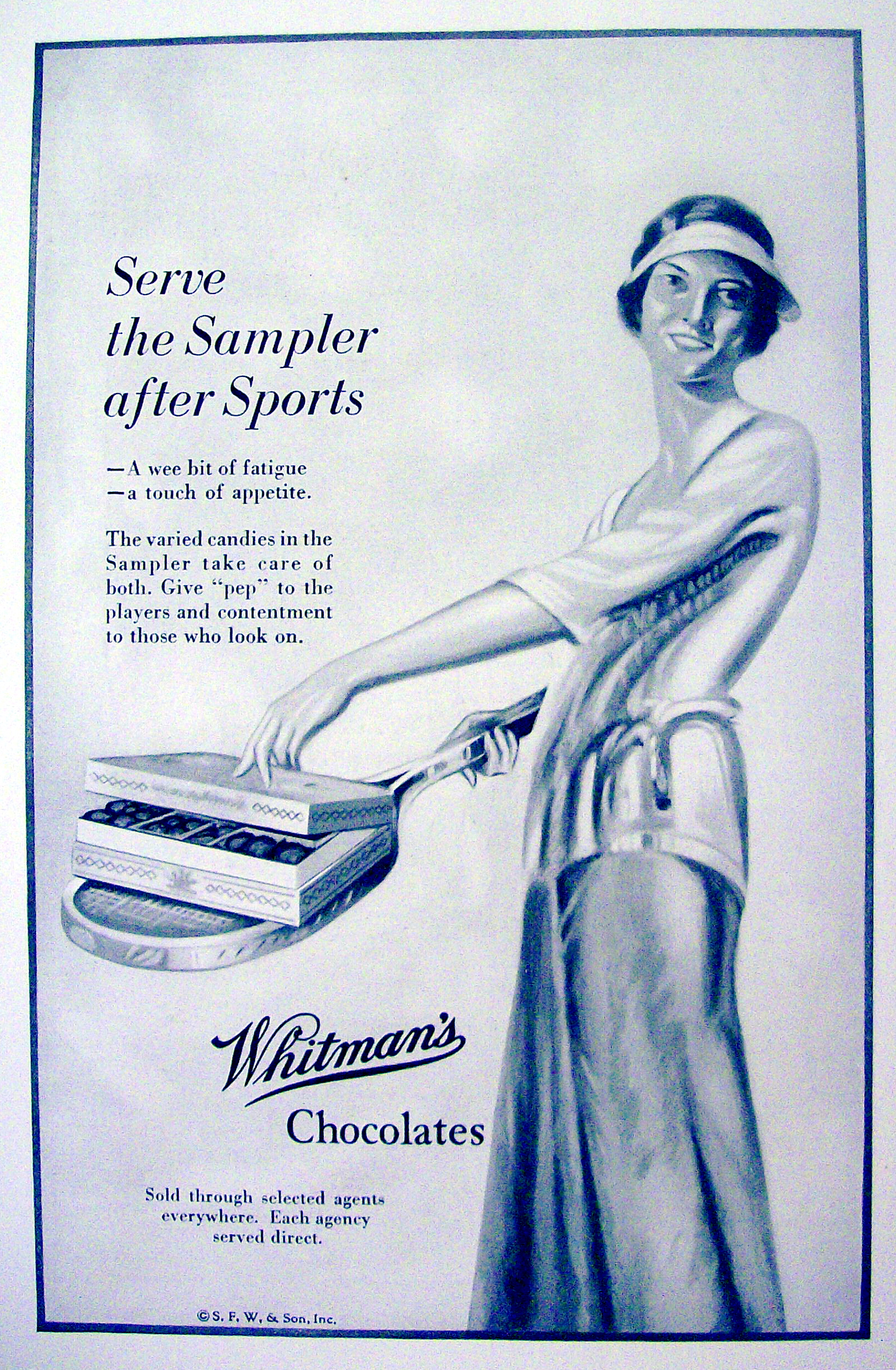 1926 Whitman's Chocolates