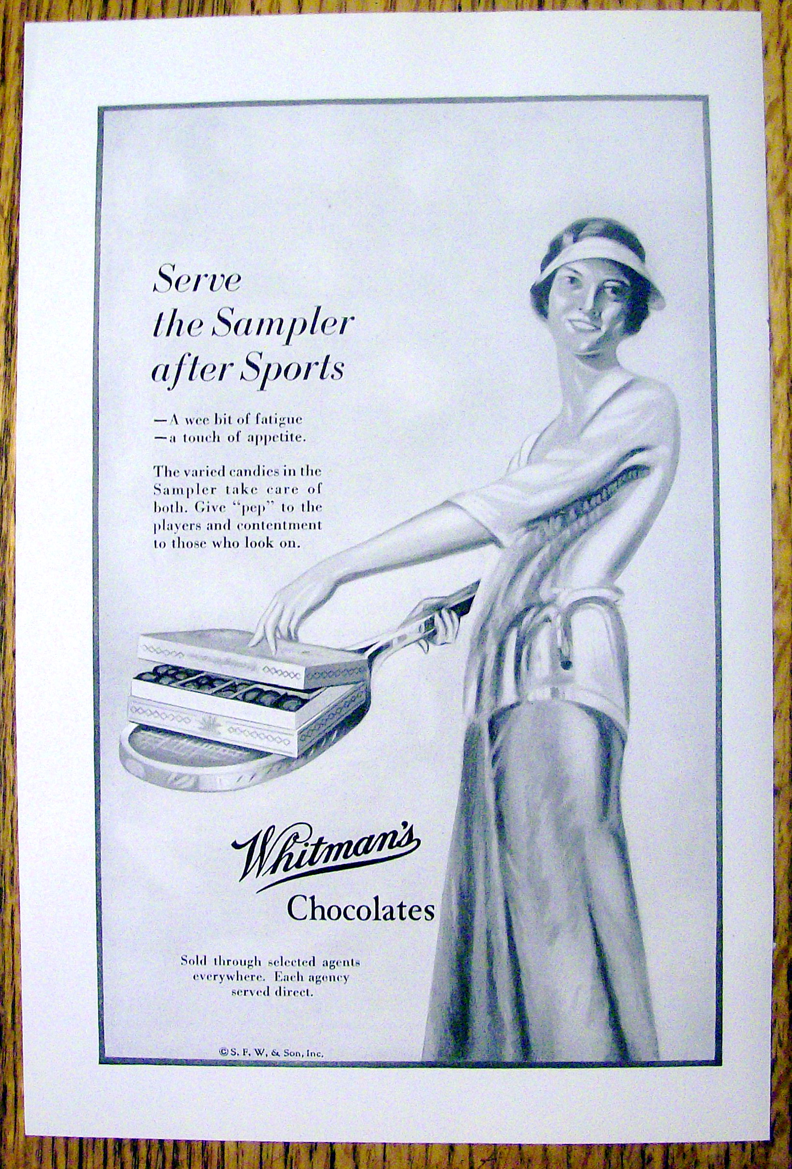 1926 Whitman's Chocolates