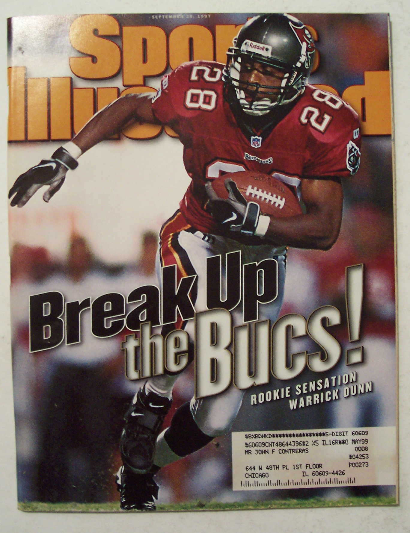 Sports Illustrated Magazine-September 29, 1997-W. Dunn