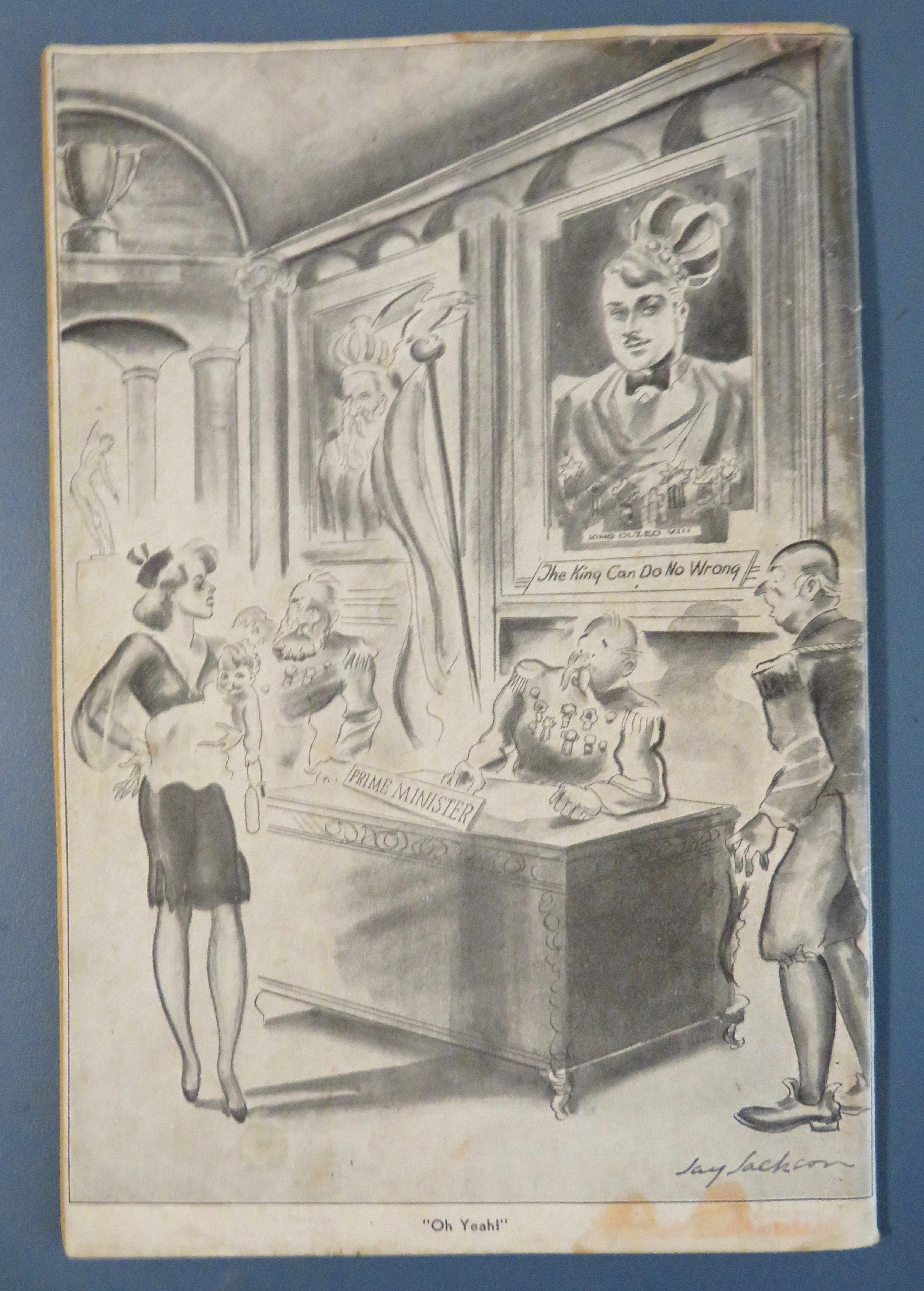 Lu Lu Magazine December 1937 Getting Ready For Santa