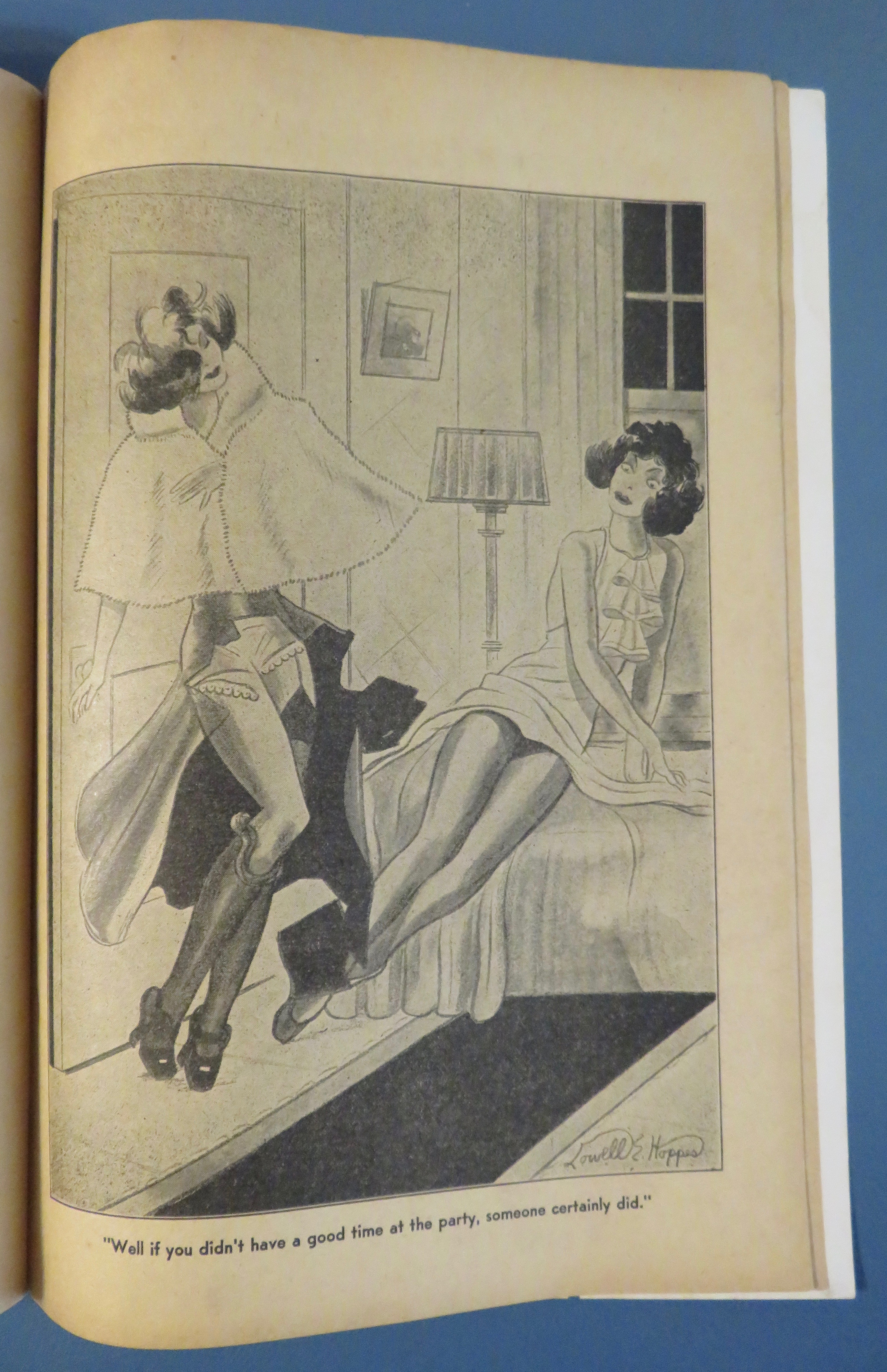 Lu Lu Magazine December 1937 Getting Ready For Santa