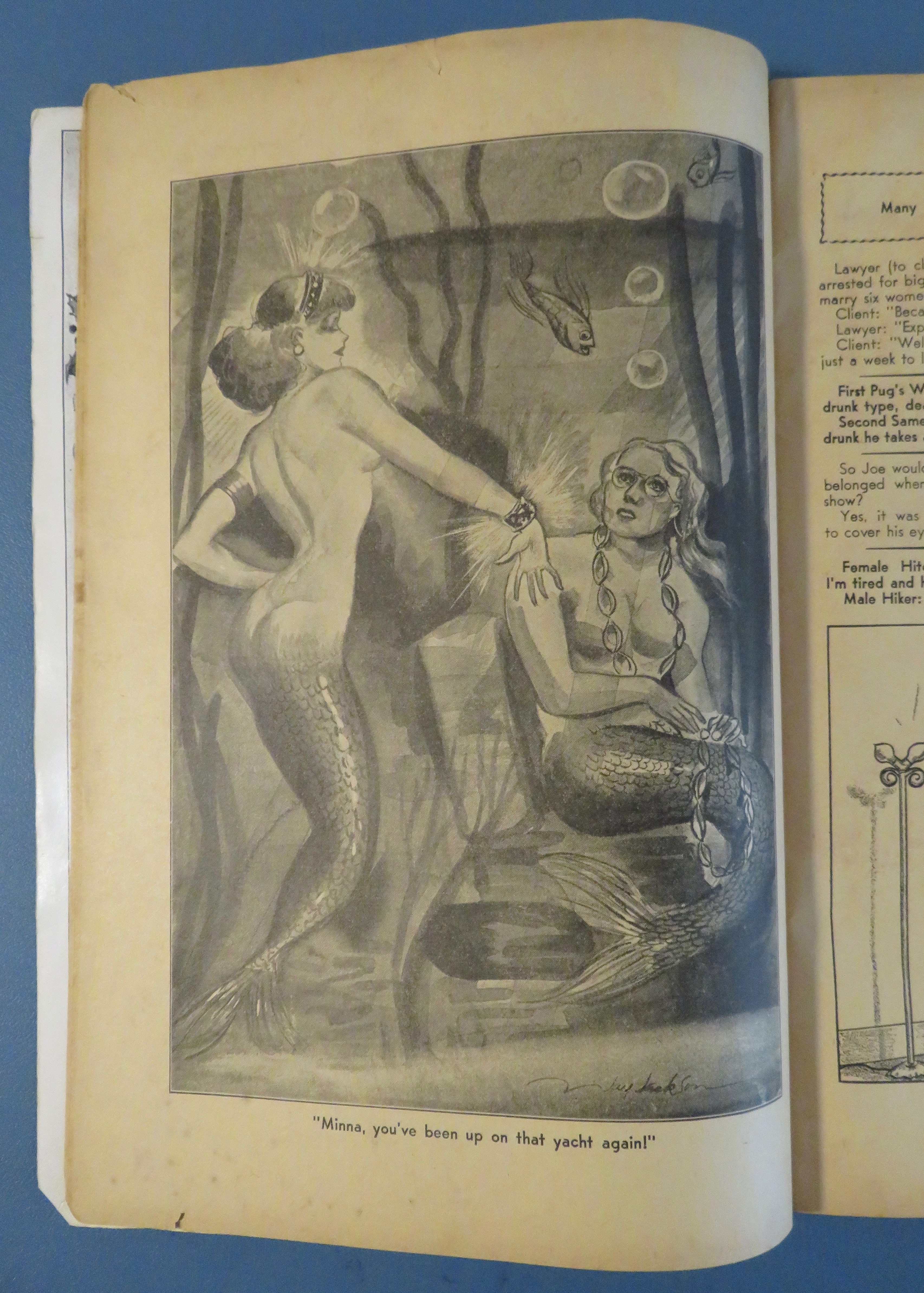 Lu Lu Magazine December 1937 Getting Ready For Santa