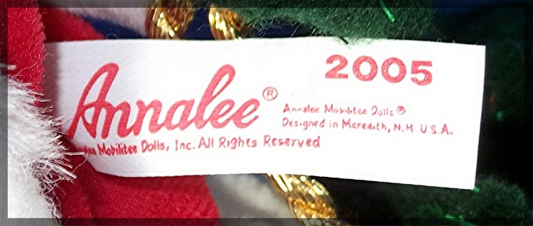 Christmas Annalee Winterberry Santa Mouse 2005