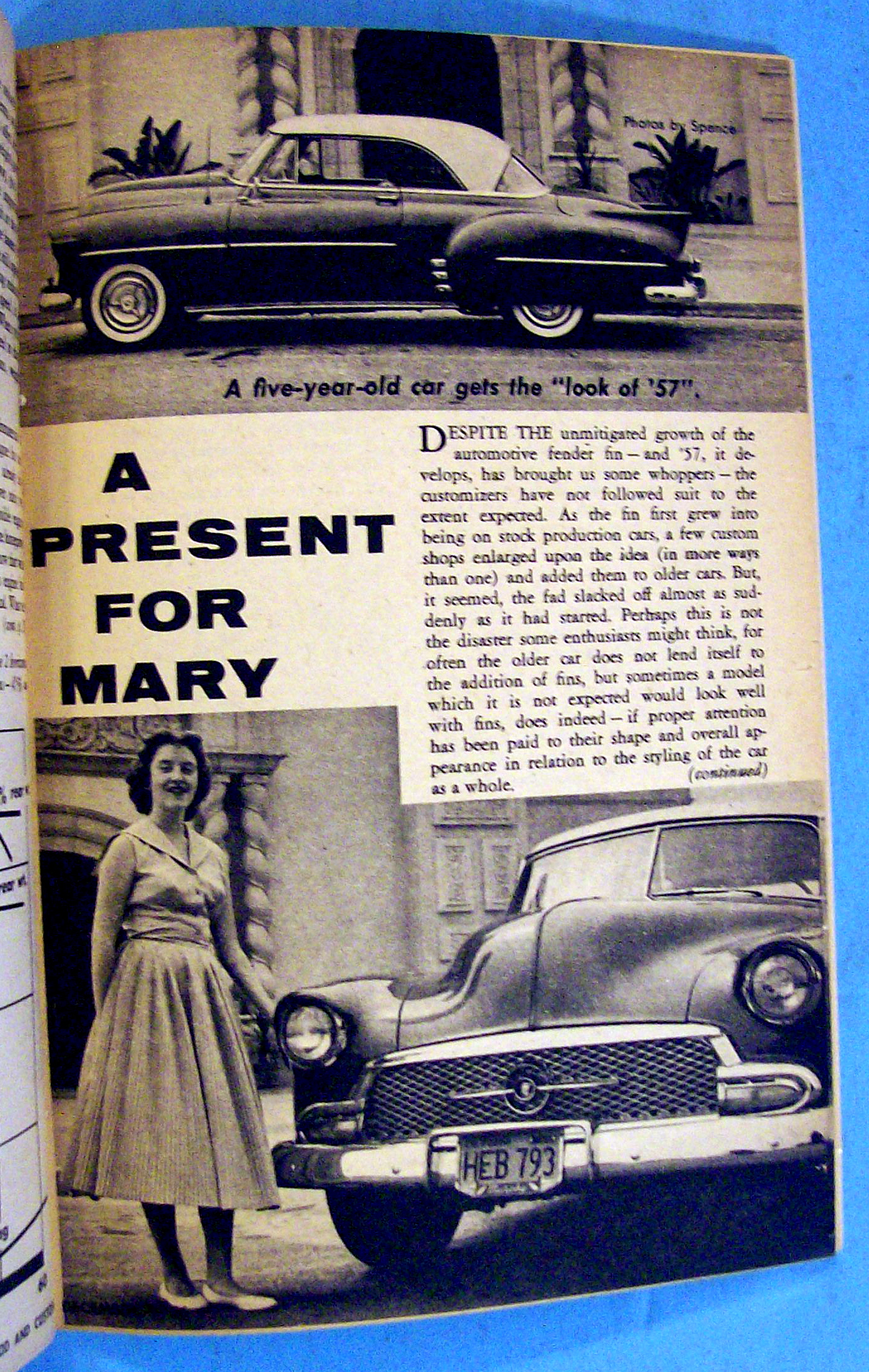 Rod & Custom December 1956 Draggin' Techniques