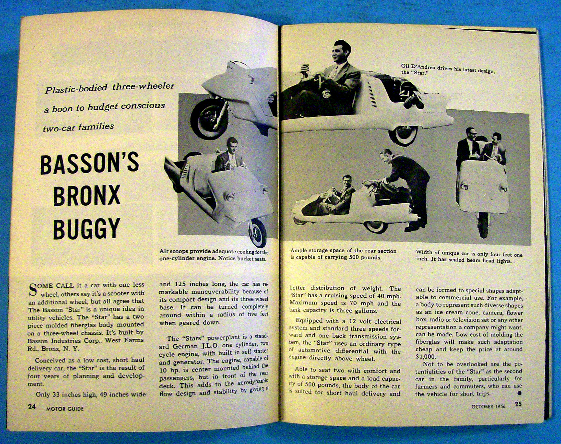 Motor Guide October 1956 Customizing Tips & Car Testing