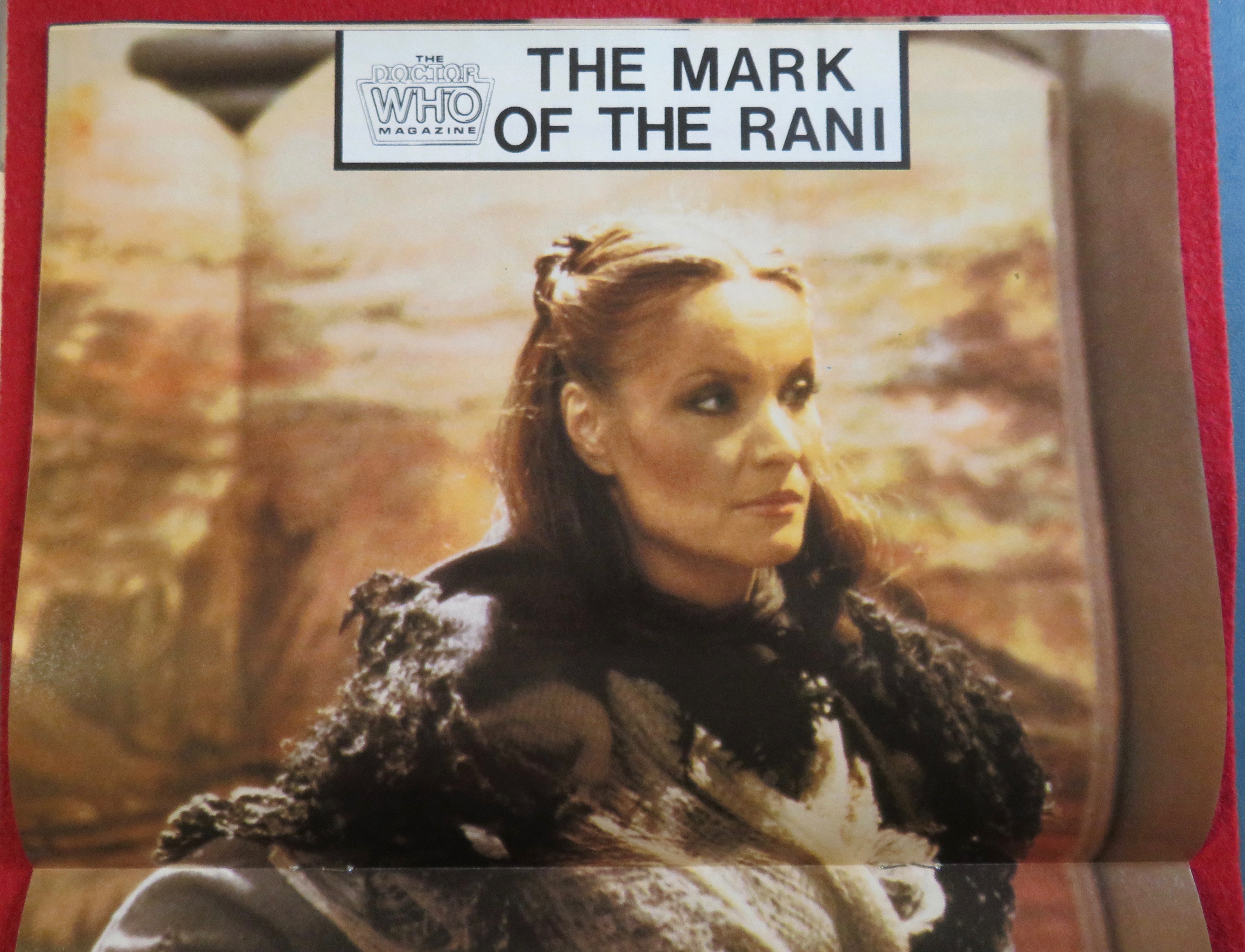 Doctor (Dr) Who Magazine August 1985 Kate O' Mara